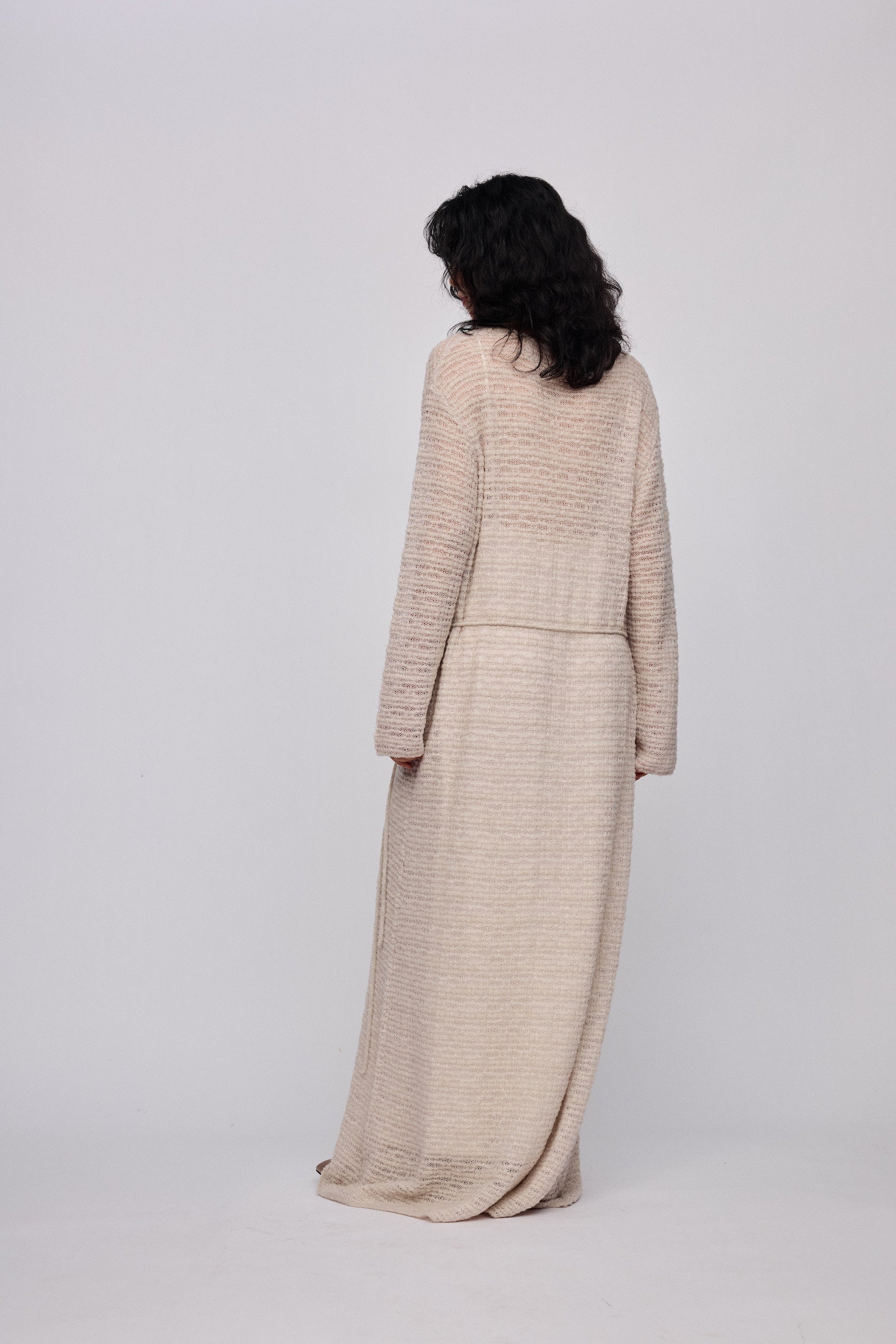 PRE SS25 - PALE STRAW LOUNGE DRESS