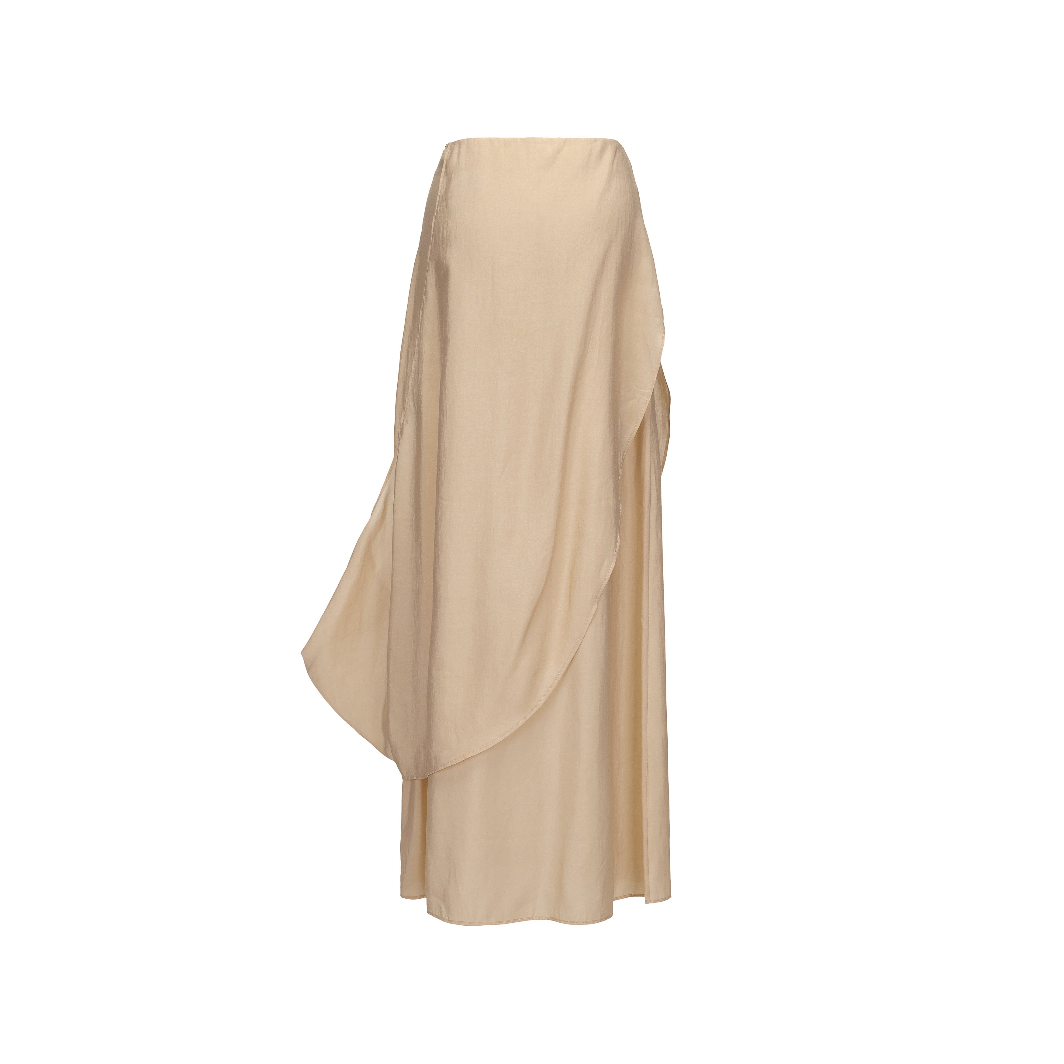 SS25 - LIGHT CAMEL TULLIA SKIRT