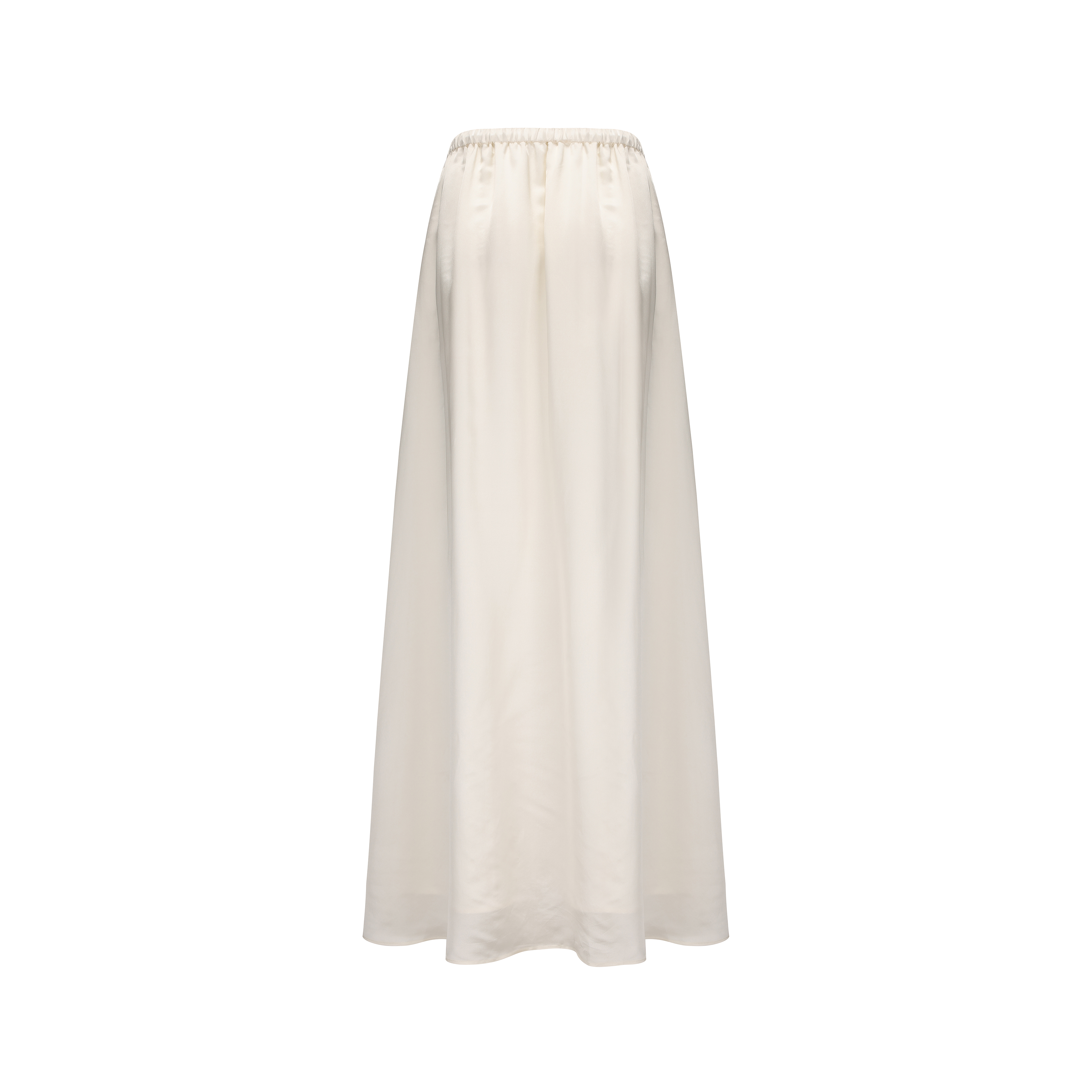 PRE SS25 - GLOSS WHITE KEE SKIRT