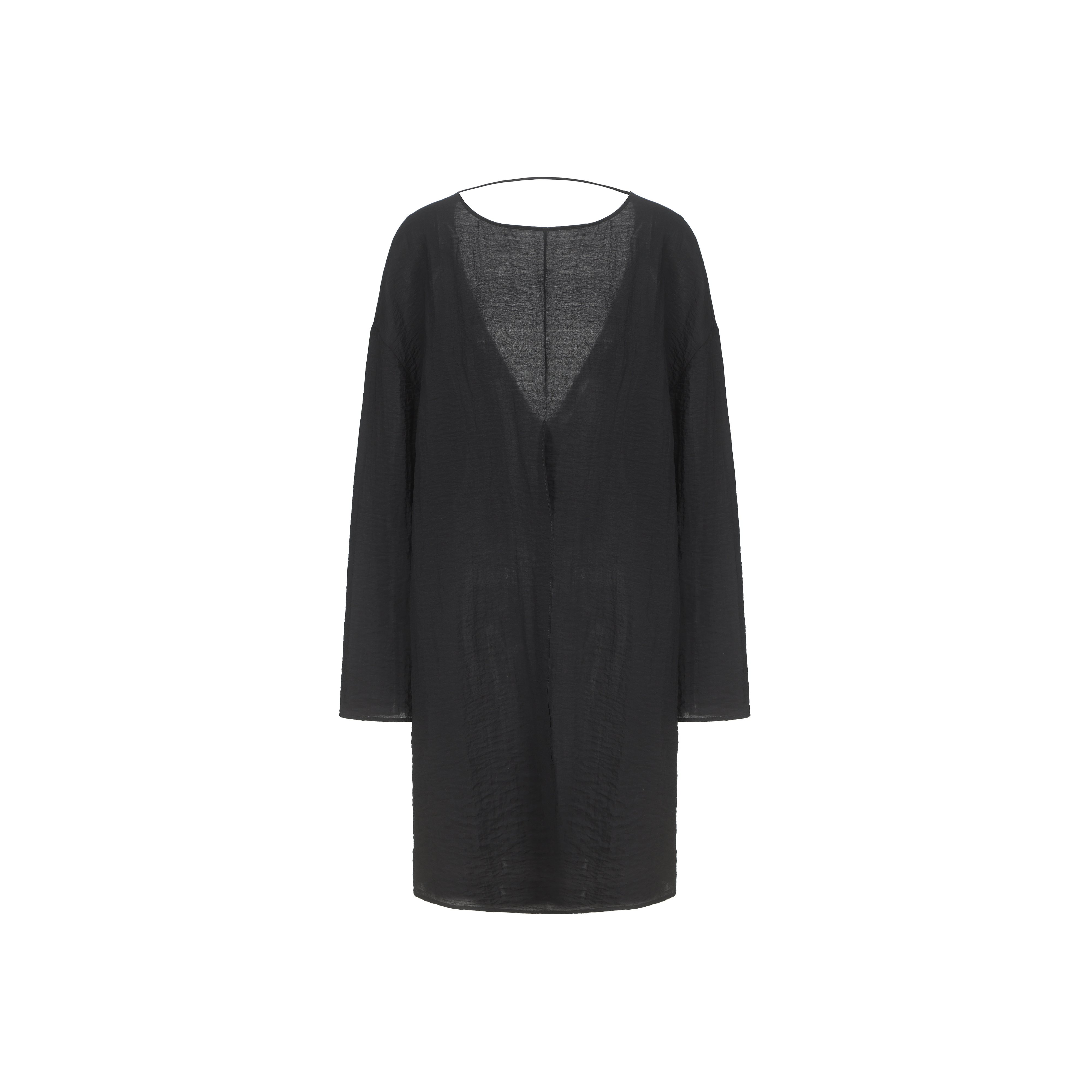 PREAW24 - BLACK IZU BLOUSE