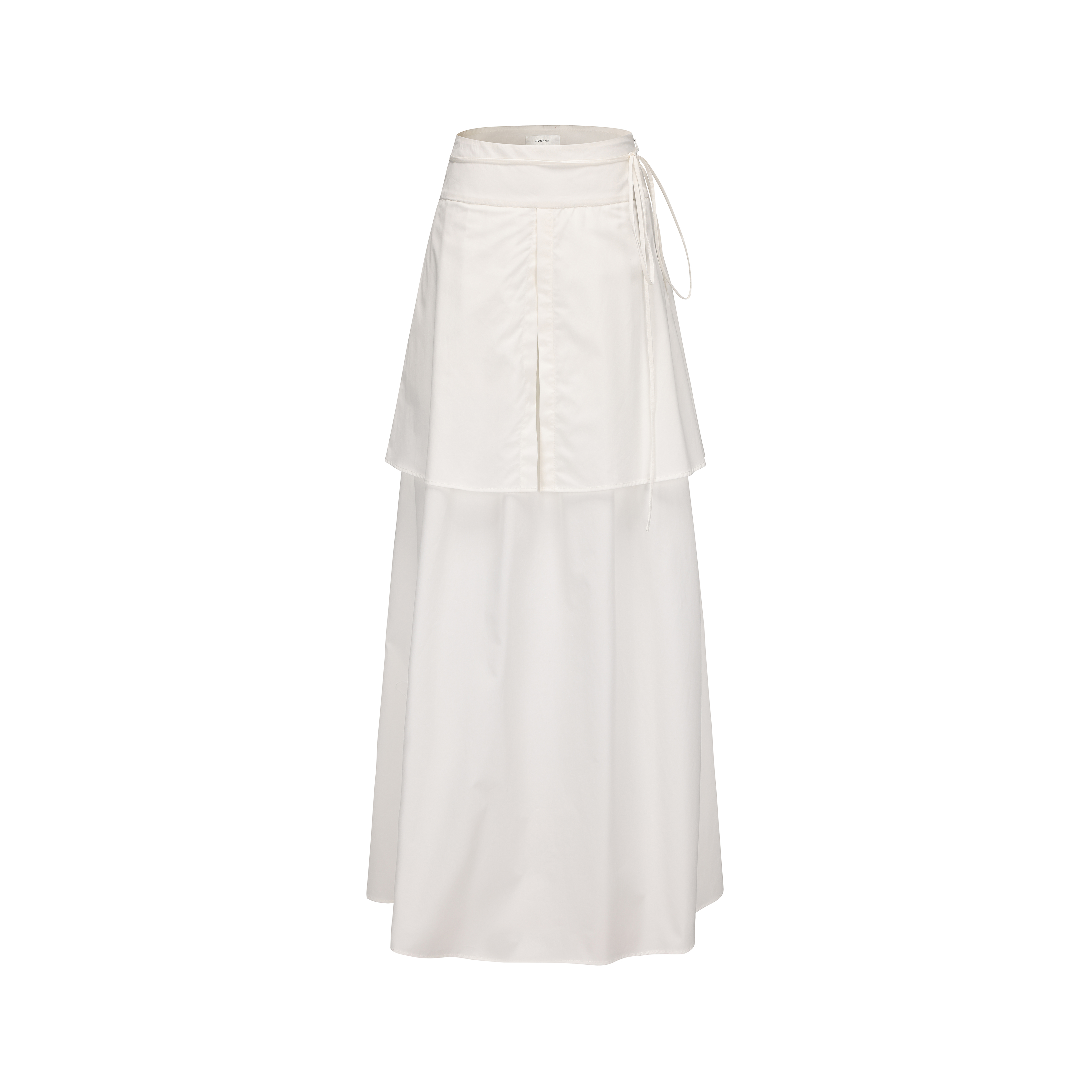 PRE SS25 - GLAZE WHITE SHIRT SKIRT