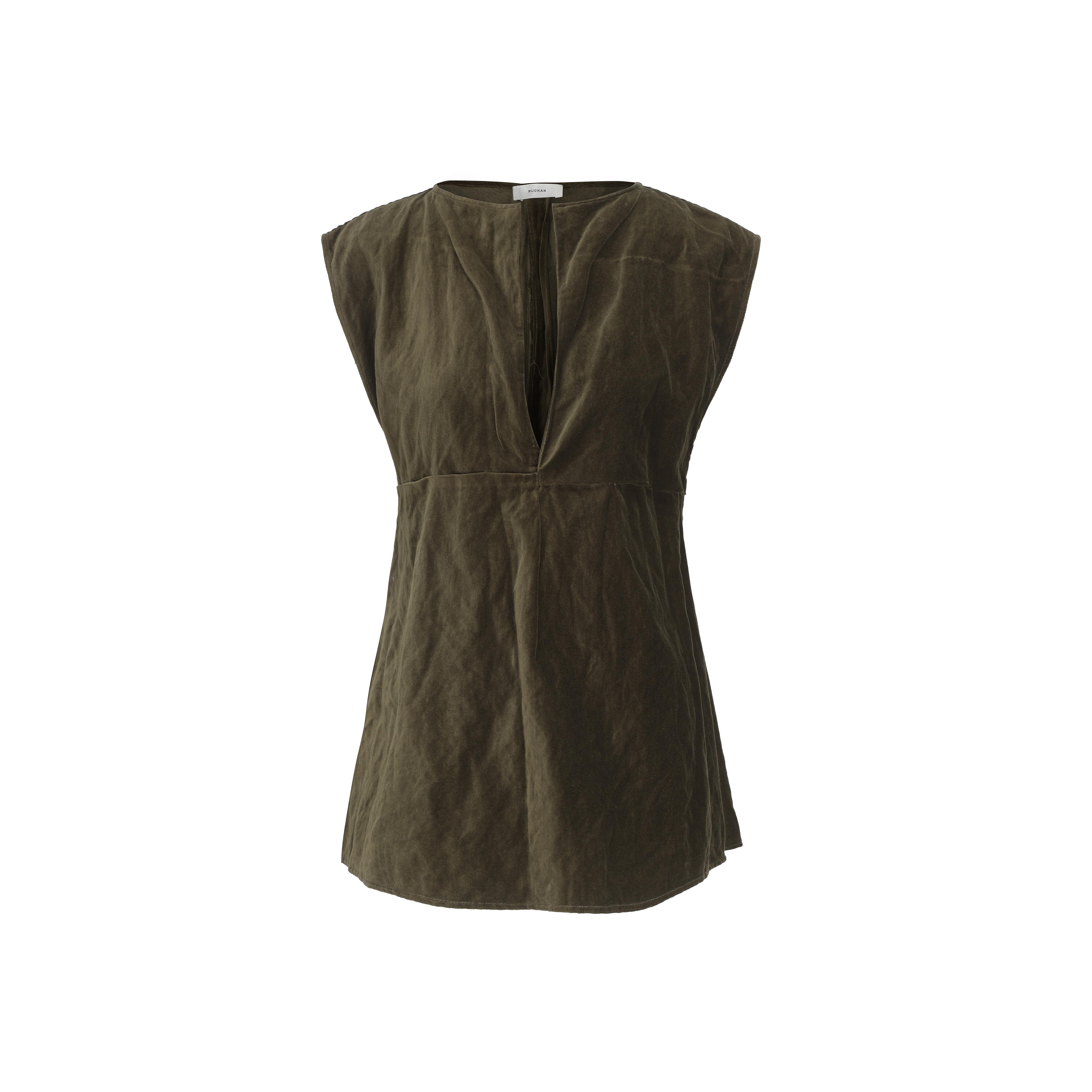 PREAW24 - DEEP OLIVE BRAC TOP