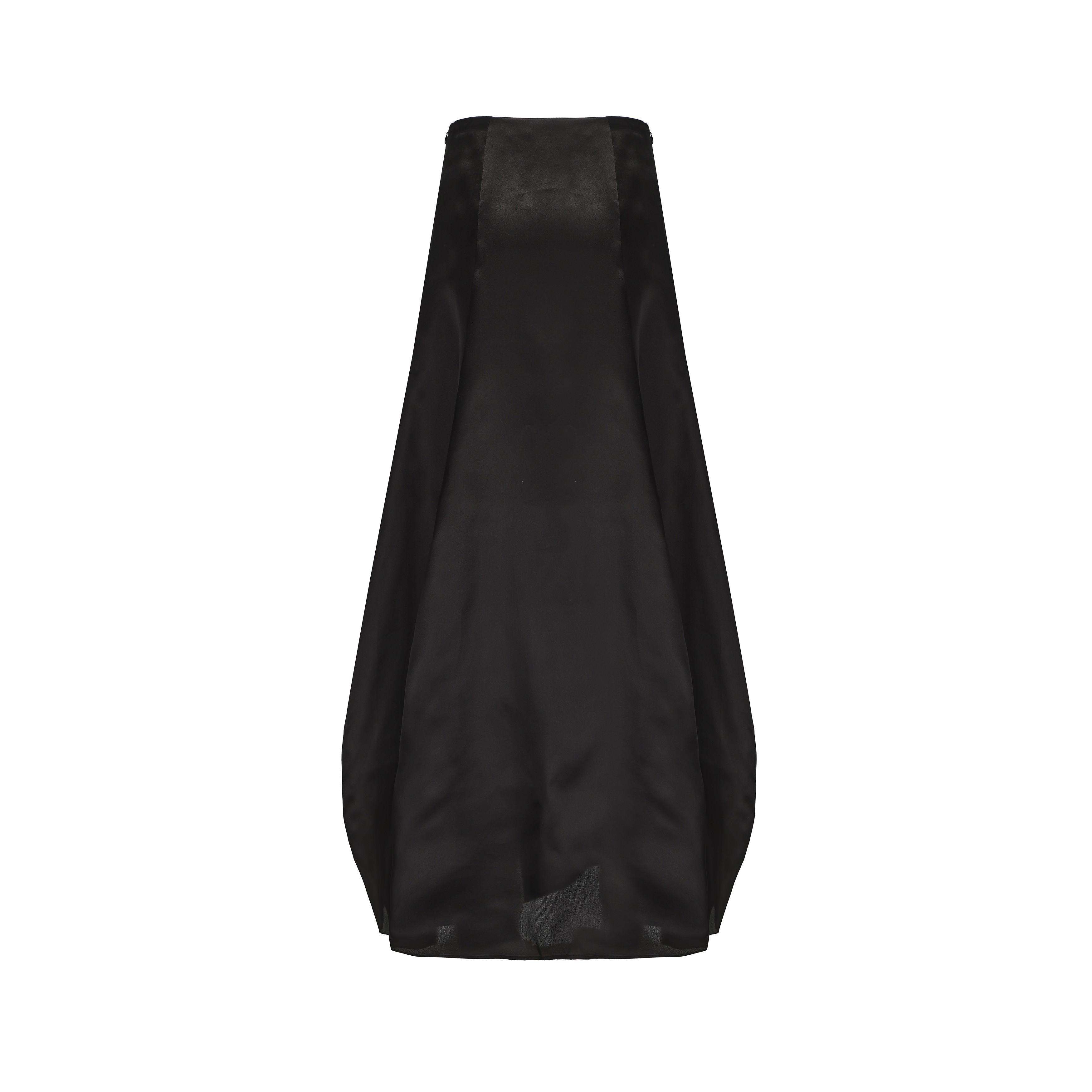 PRE SS25 - JET BLACK COCOON SKIRT