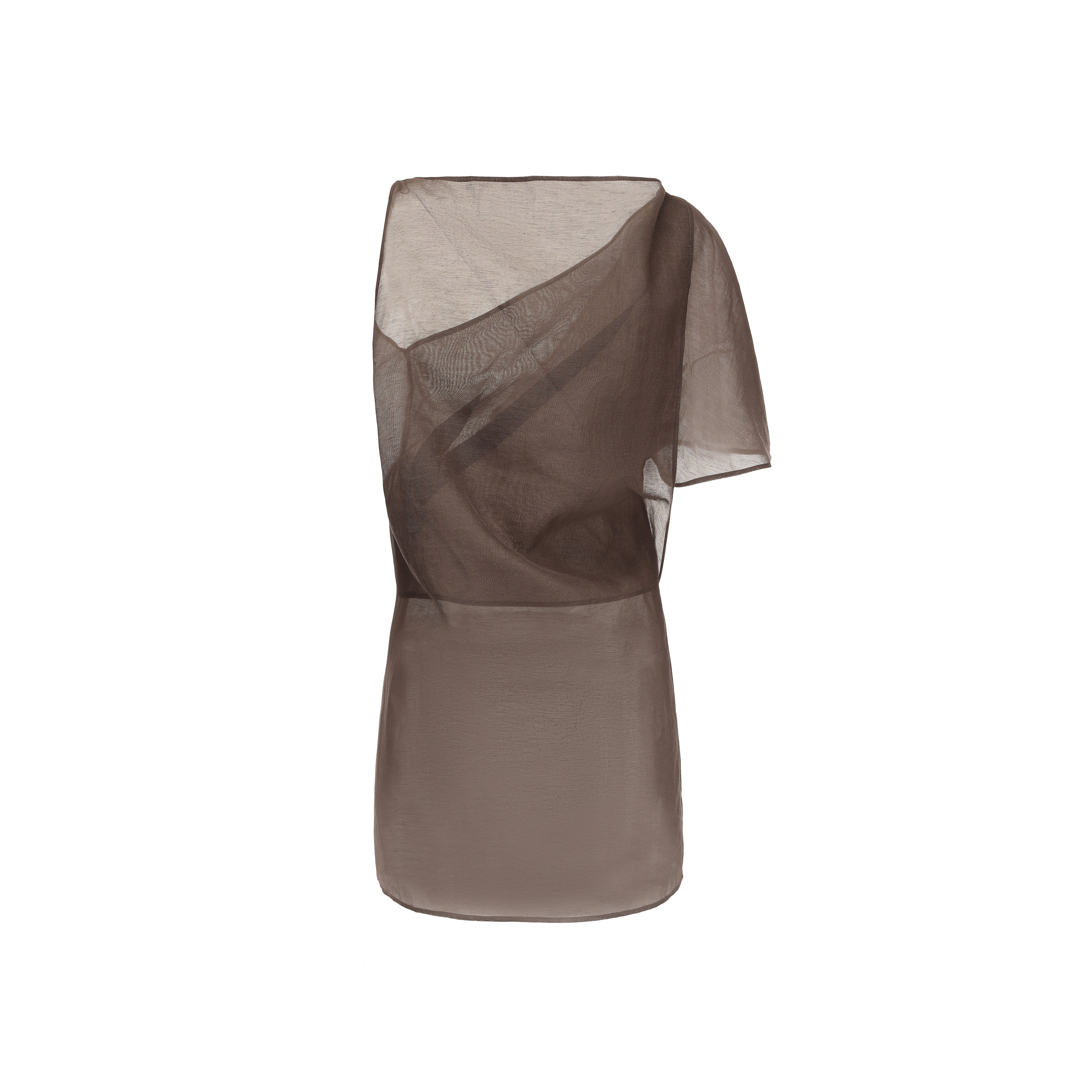 SS25 - SHEER BROWN CRETE TOP