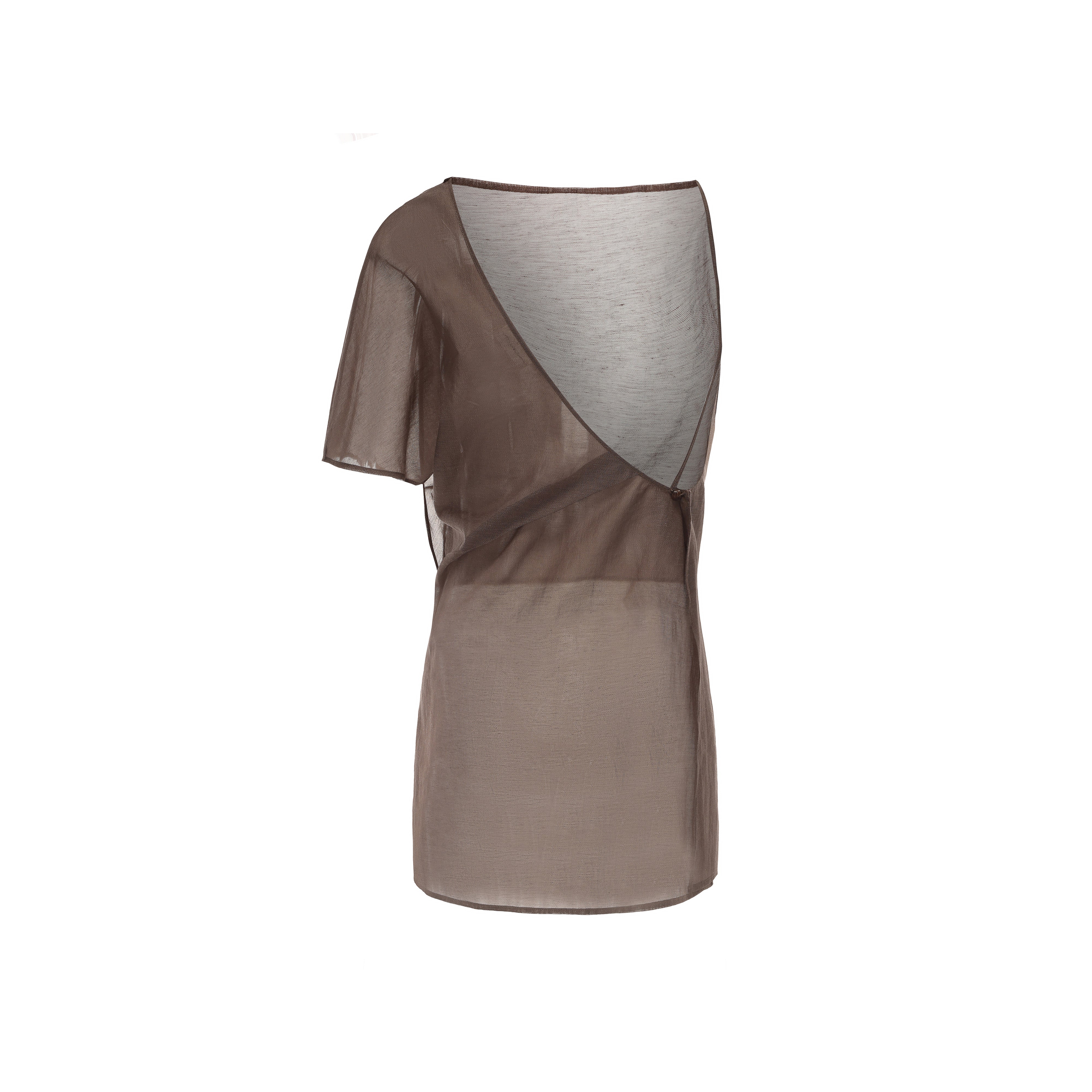 SS25 - SHEER BROWN CRETE TOP