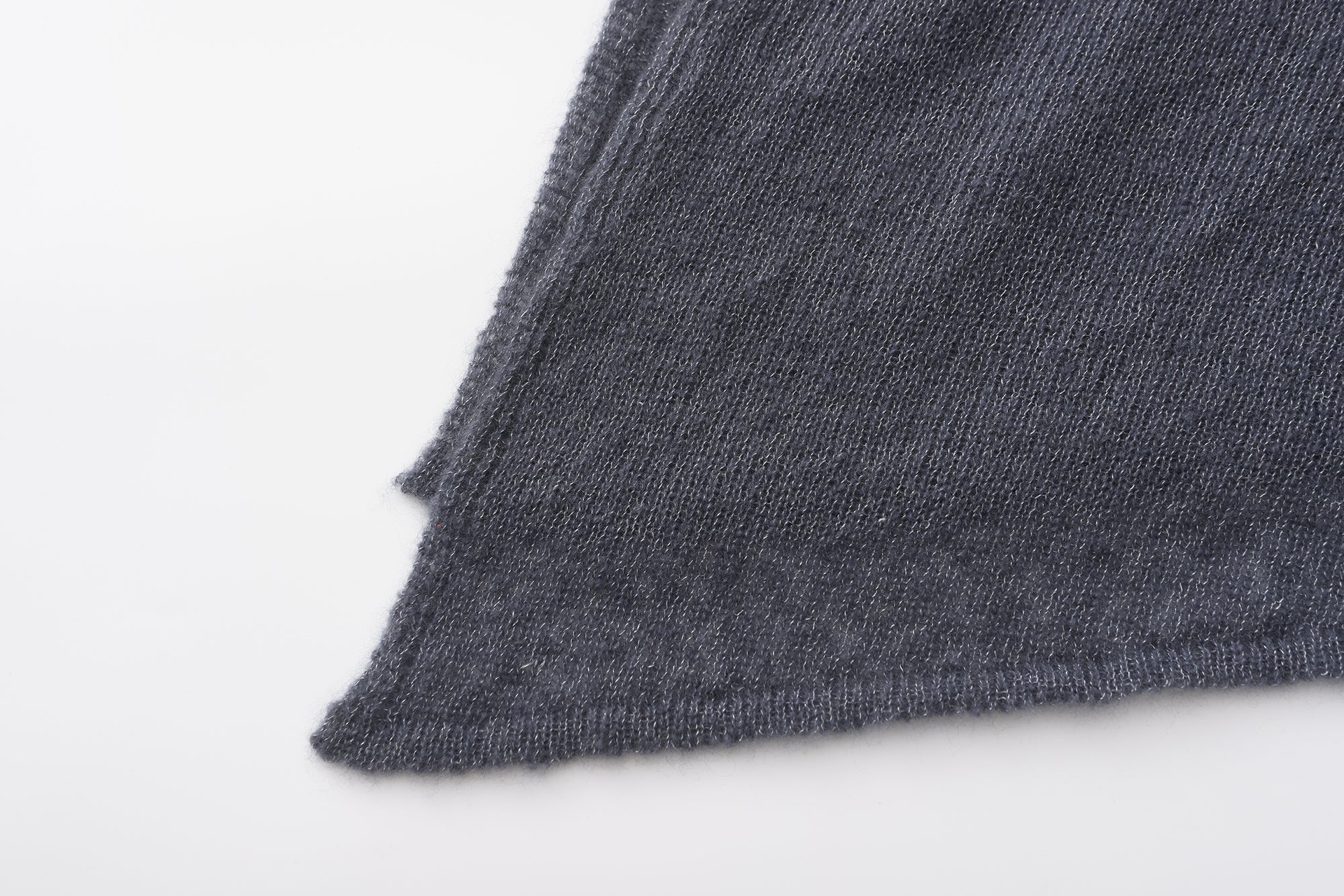 AW24 - OMBRE BLUE KNIT DRIP CAPE