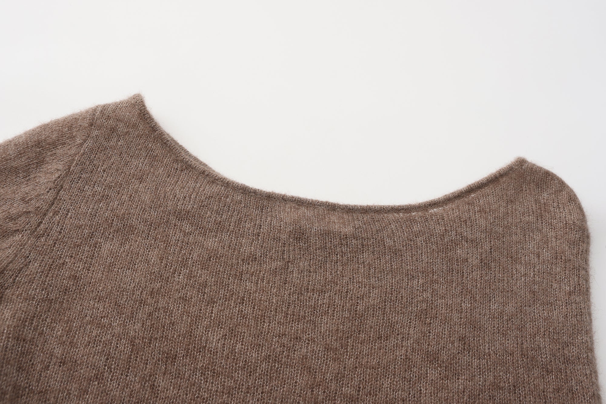 AW24 - BROWN KNIT FLINT TOP