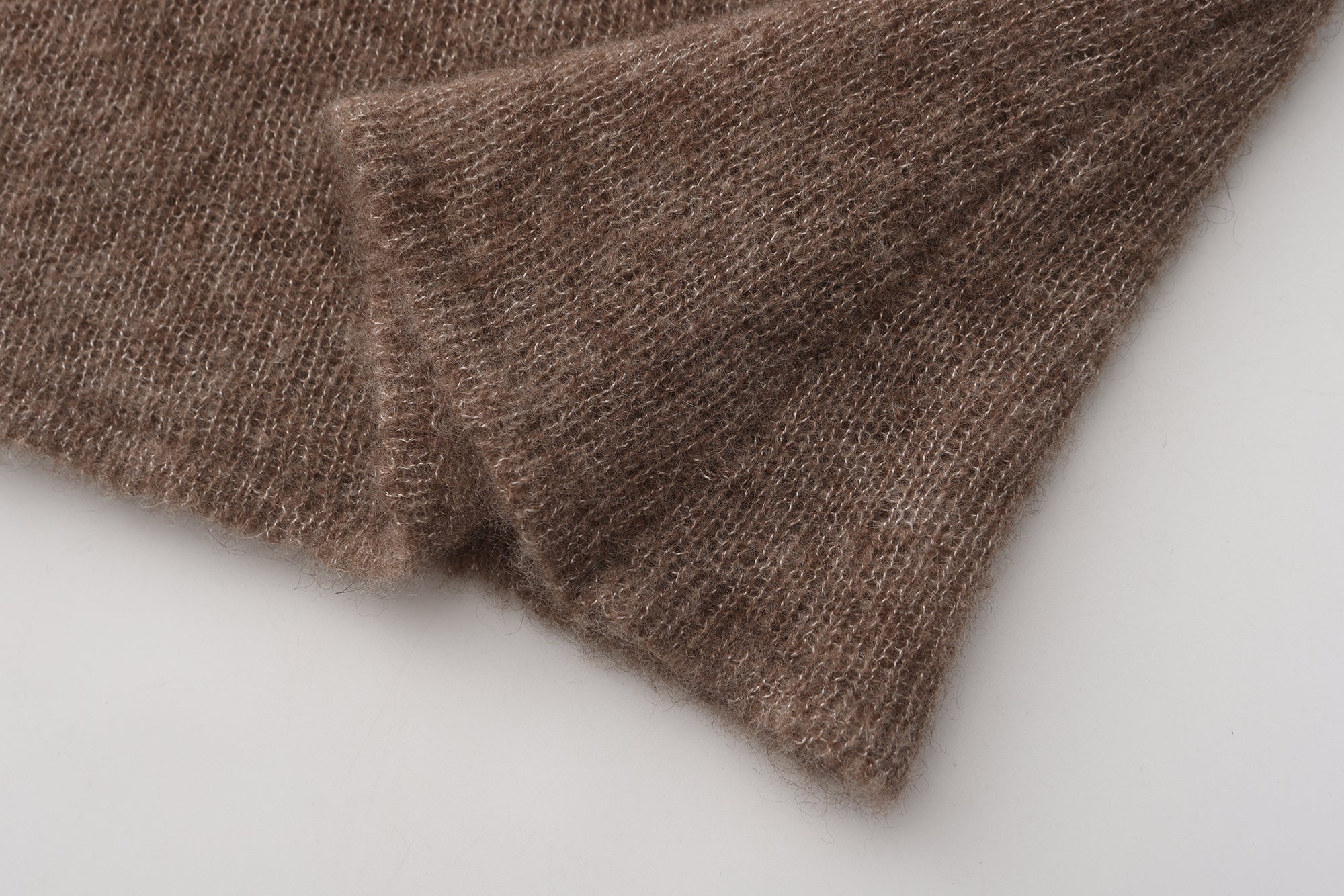 AW24 - BROWN KNIT FLINT TOP