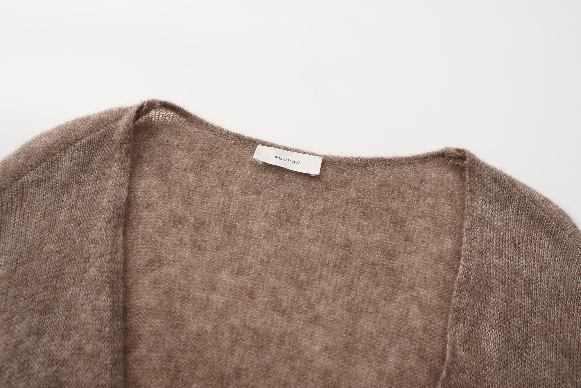 AW24 - BROWN KNIT AVONIA JACKET