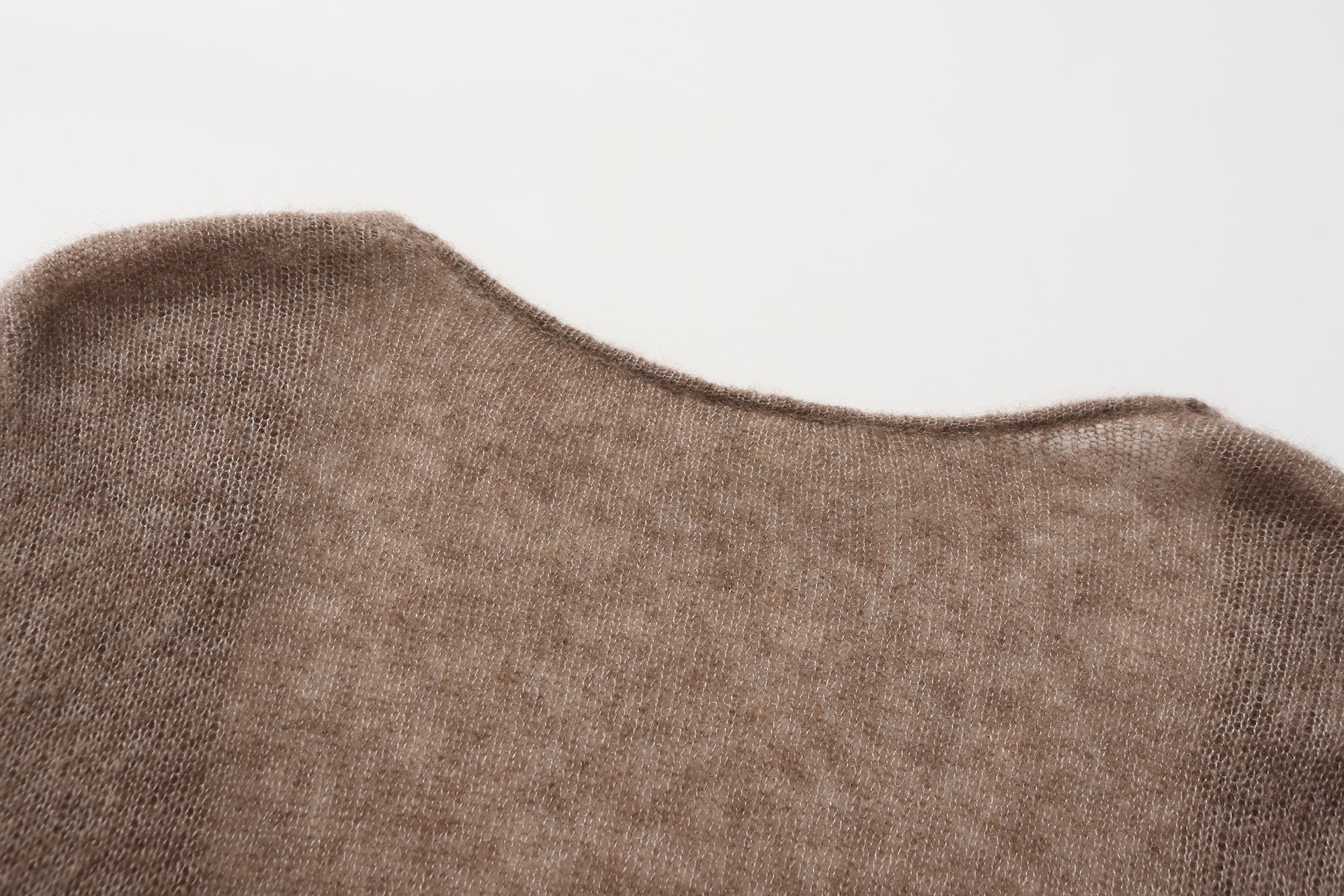 AW24 - BROWN KNIT COMINO TOP