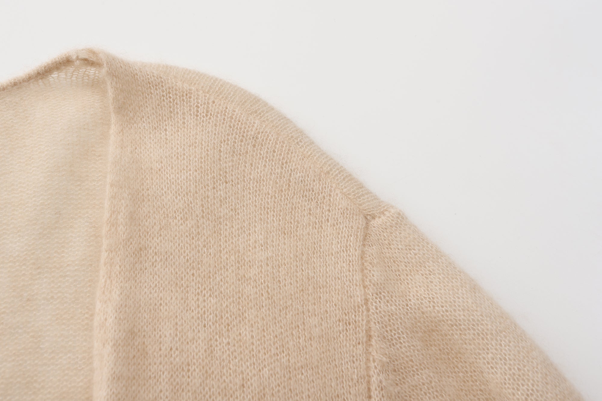 AW24 - BLEACHED SAND KNIT AVONIA JACKET