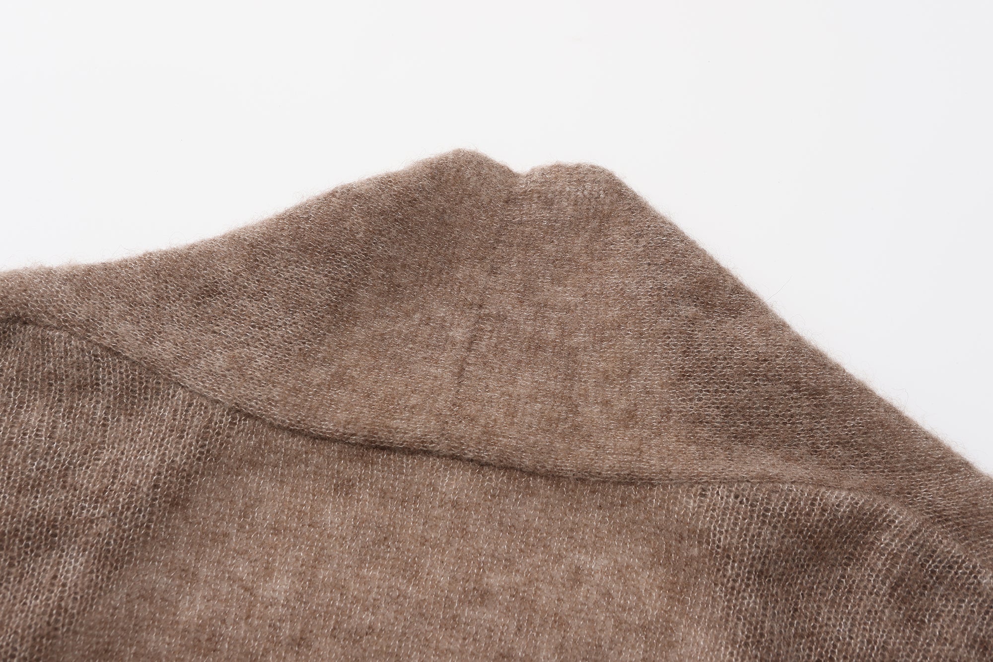 AW24 - BROWN KNIT KILY CARDIGAN