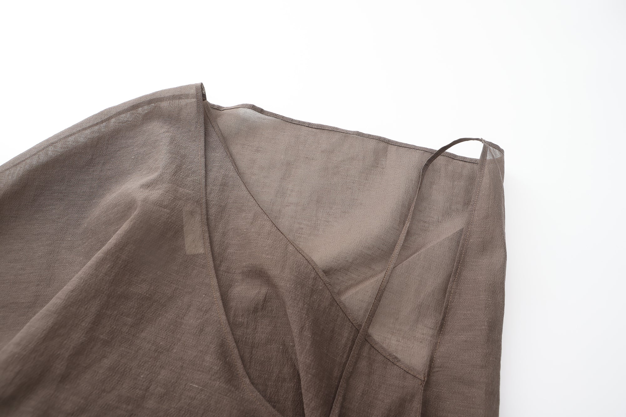 SS25 - SHEER BROWN CRETE TOP