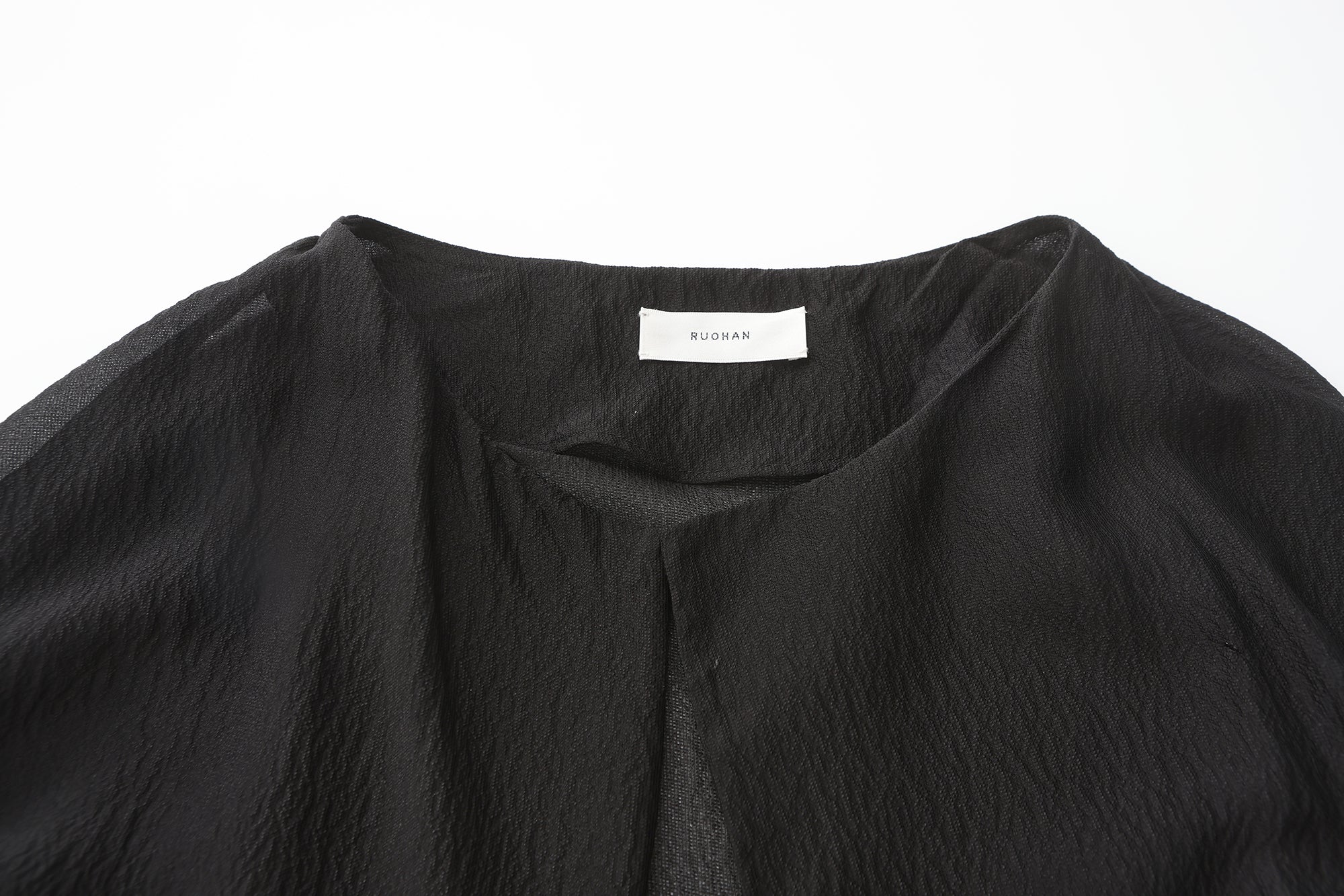 SS25 - JET BLACK BURU CAPE