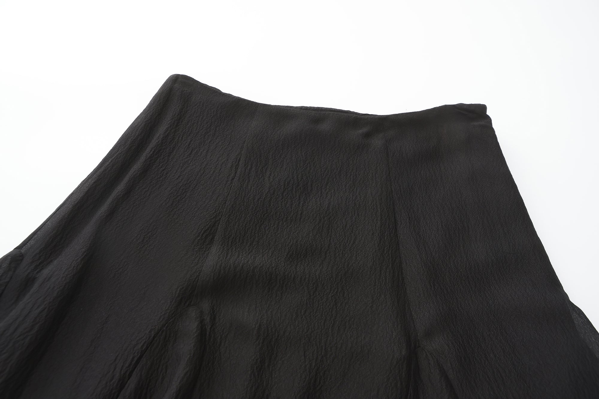 SS25 - JET BLACK TRIANGLE SKIRT