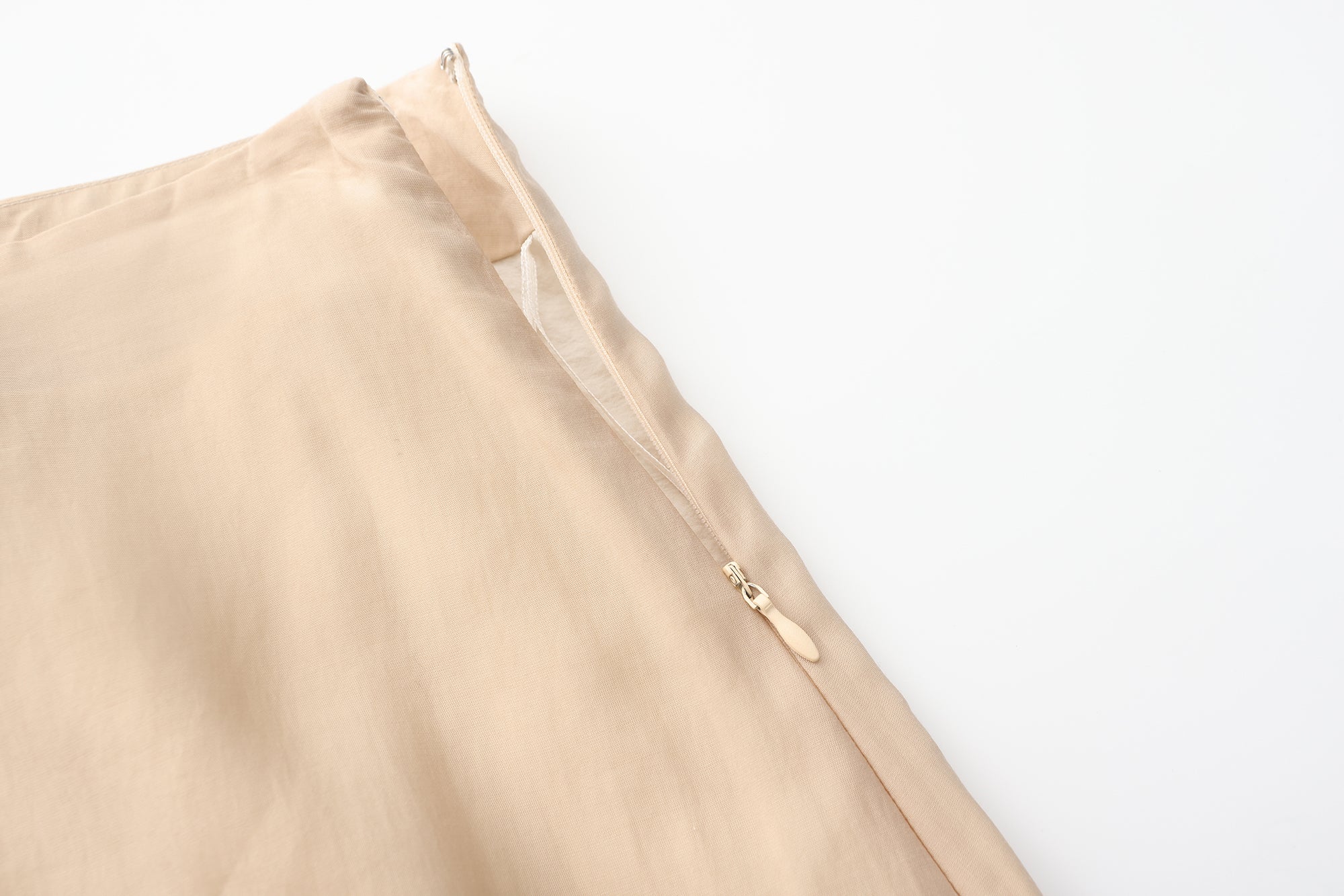 SS25 - LIGHT CAMEL HAIDA SKIRT