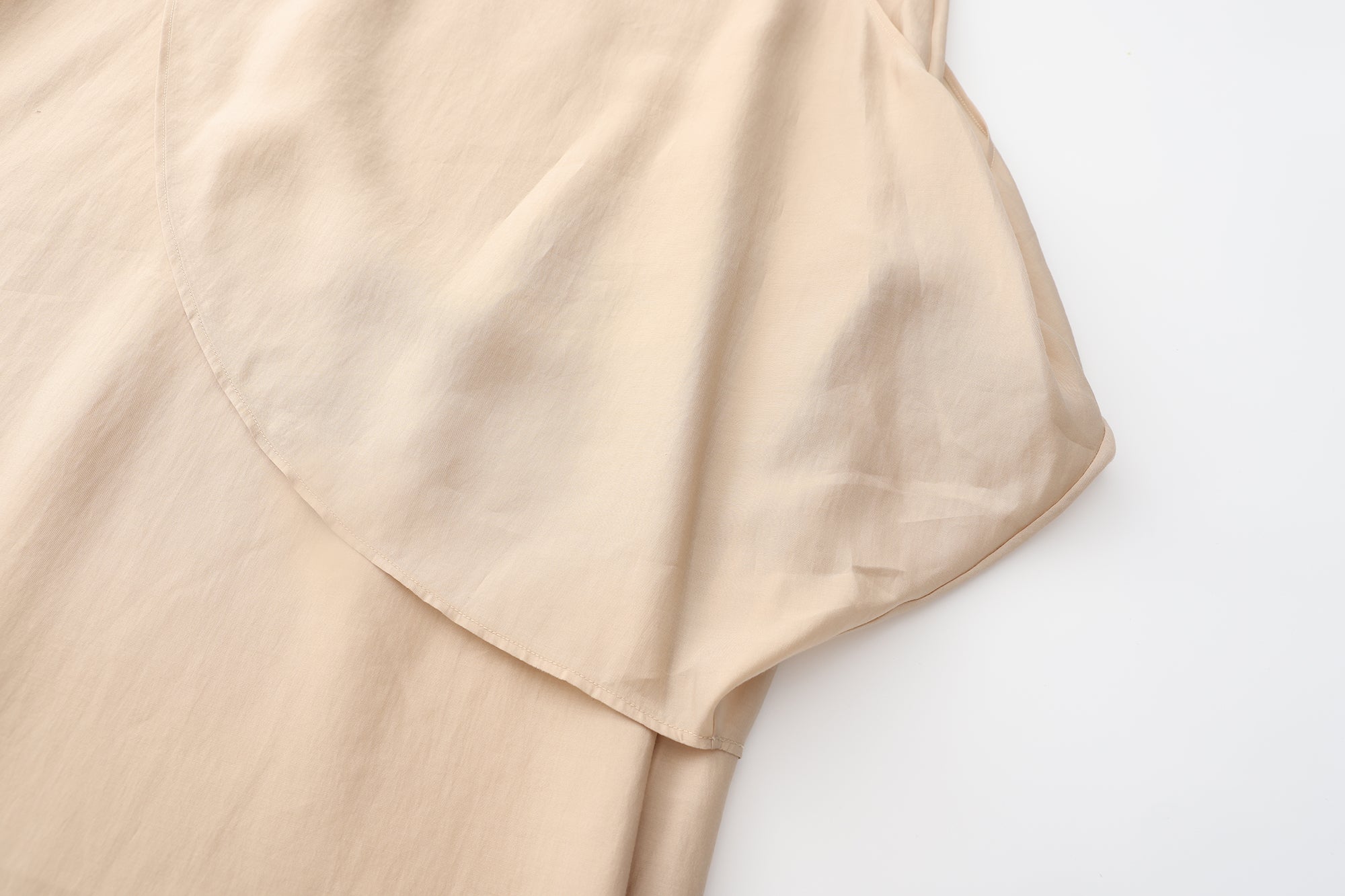 SS25 - LIGHT CAMEL TULLIA SKIRT