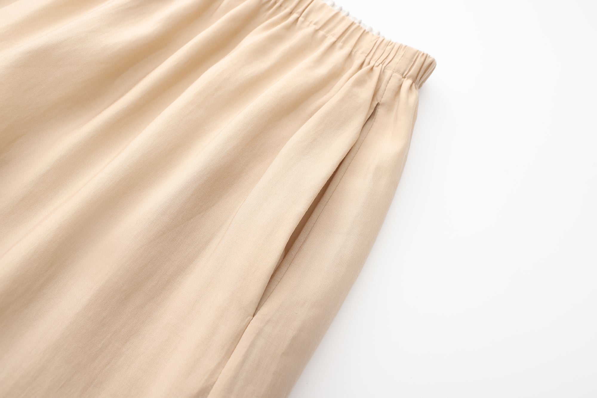 SS25 - LIGHT CAMEL LOUNGE TROUSERS