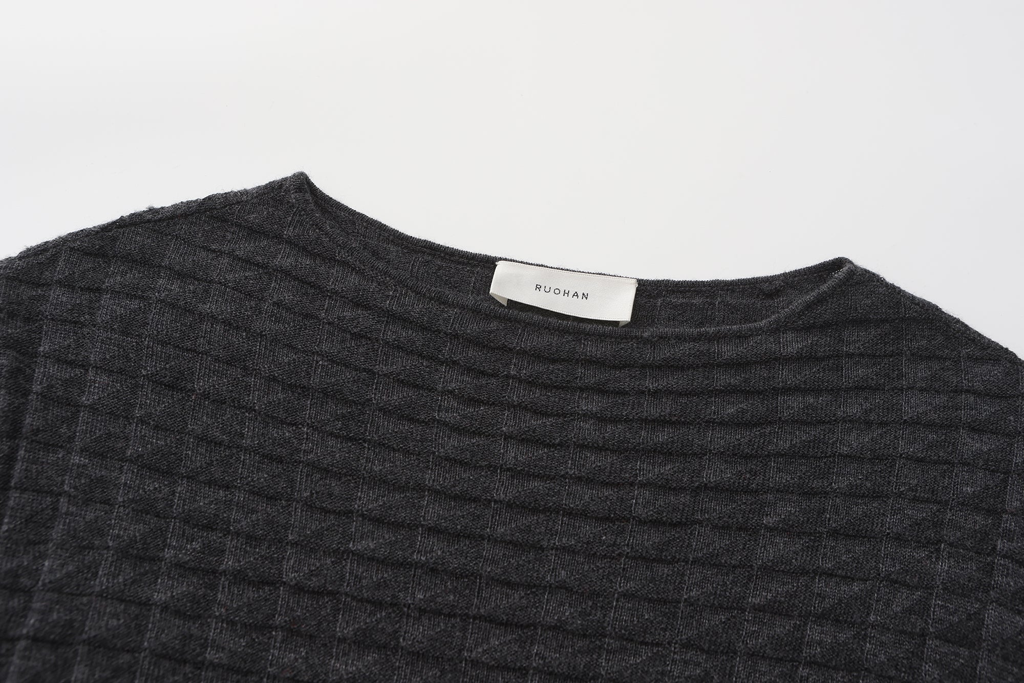 AW24 - CHARCOAL KNIT LIKOMA DRESS