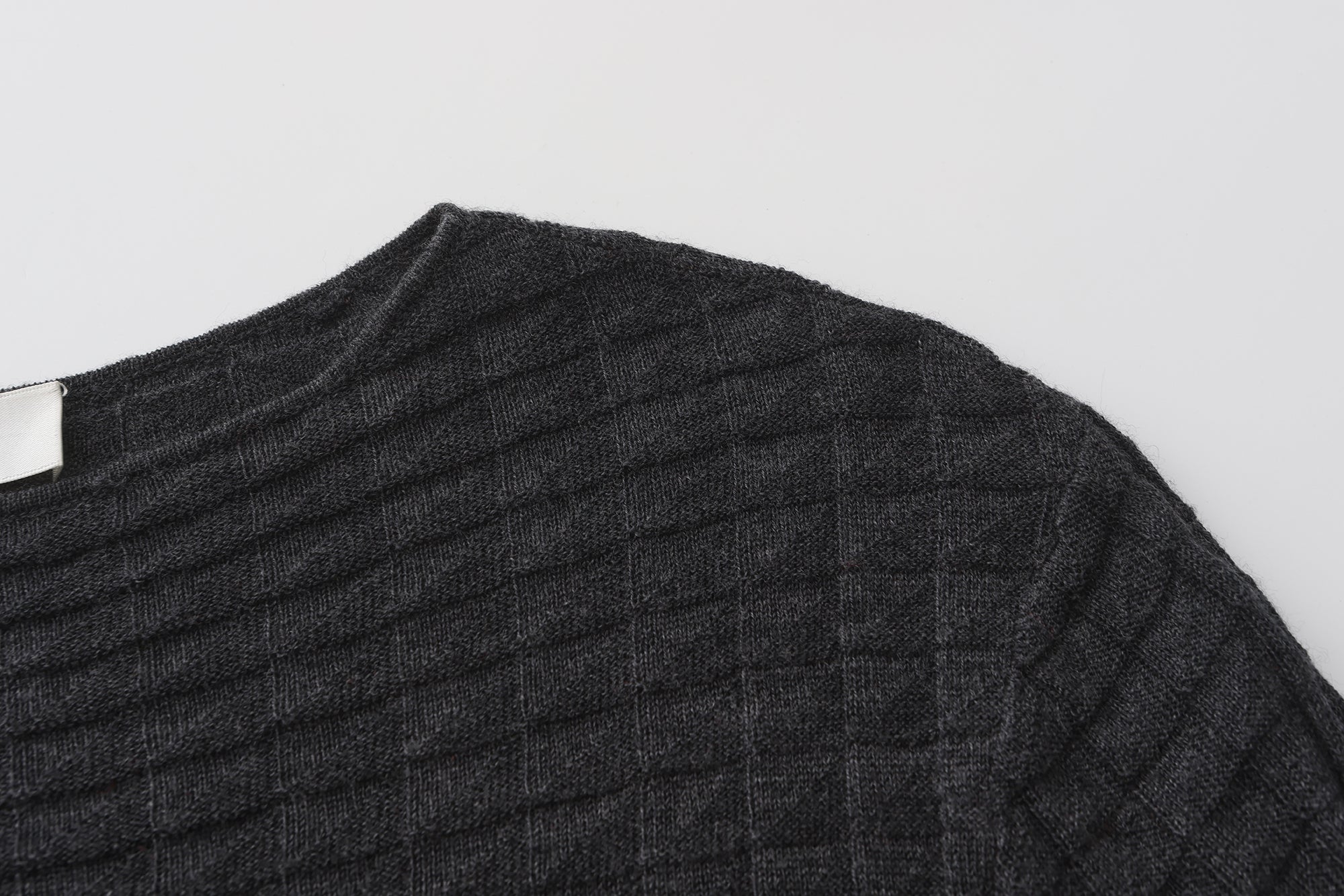 AW24 - CHARCOAL KNIT LIKOMA DRESS