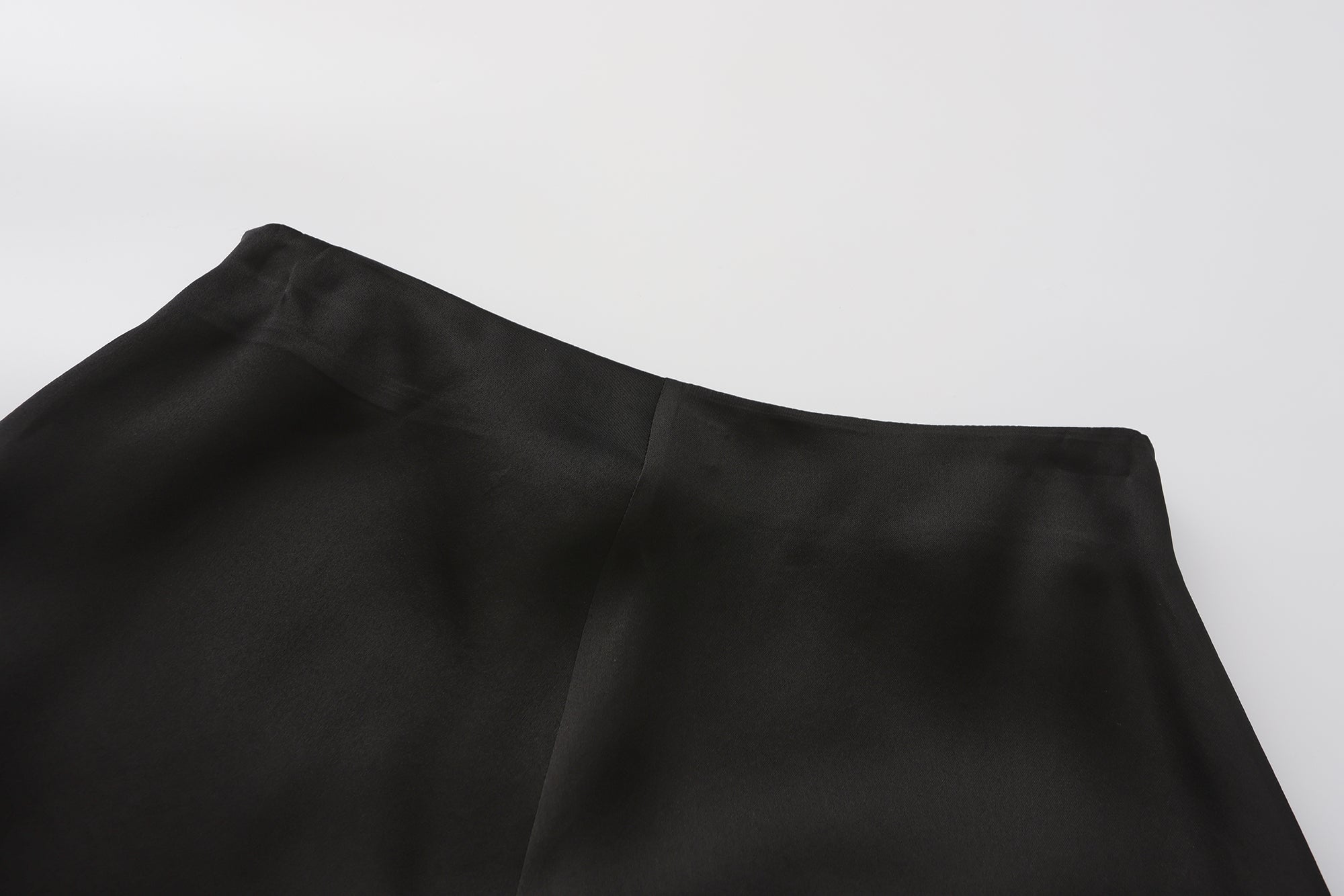 PRE SS25 - JET BLACK PLACKET TROUSER