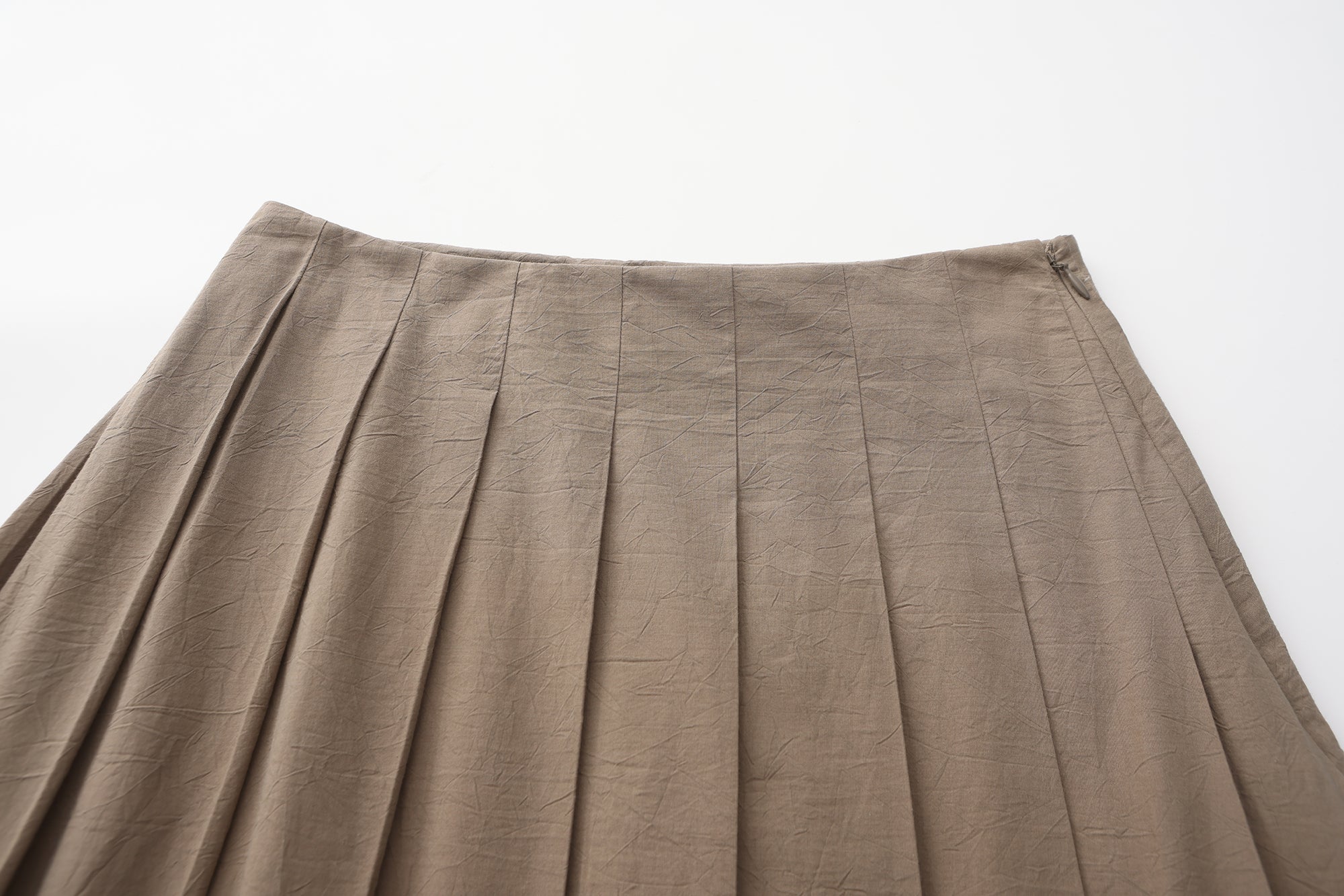 PREAW25 - MUD ALBA PLEATED SKIRT