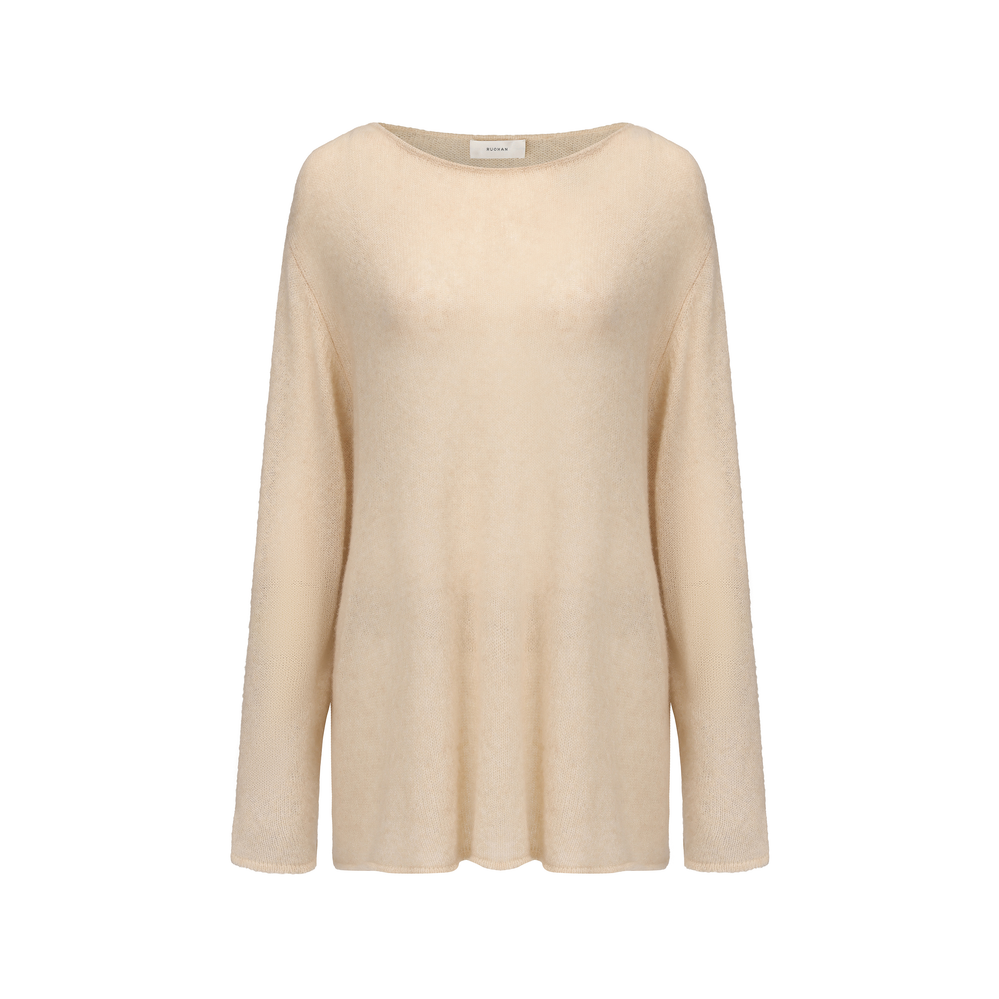 AW24 - BLEACHED SAND KNIT COMINO TOP