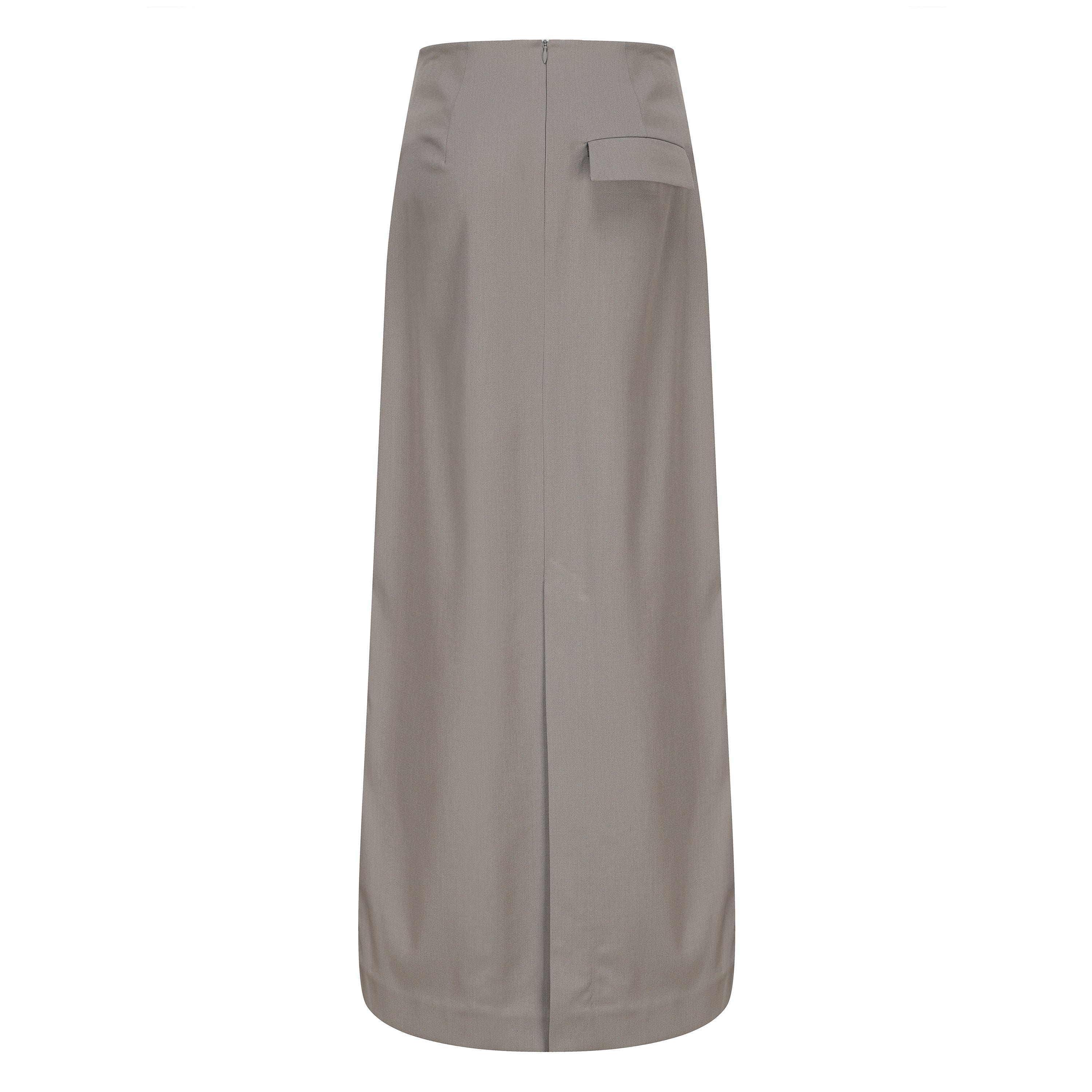 PREAW24 - GREY PENCIL SKIRT