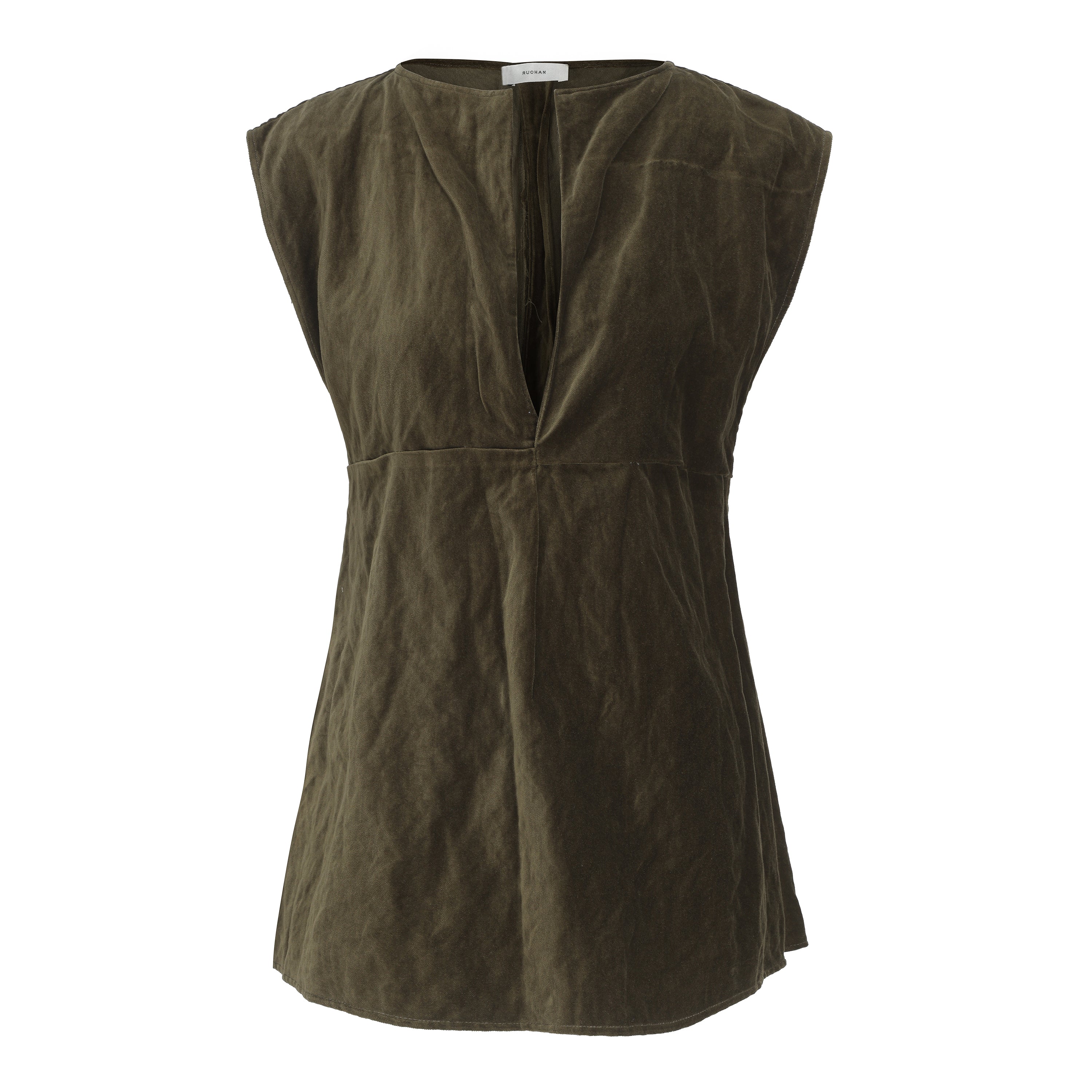 PREAW24 - DEEP OLIVE BRAC TOP