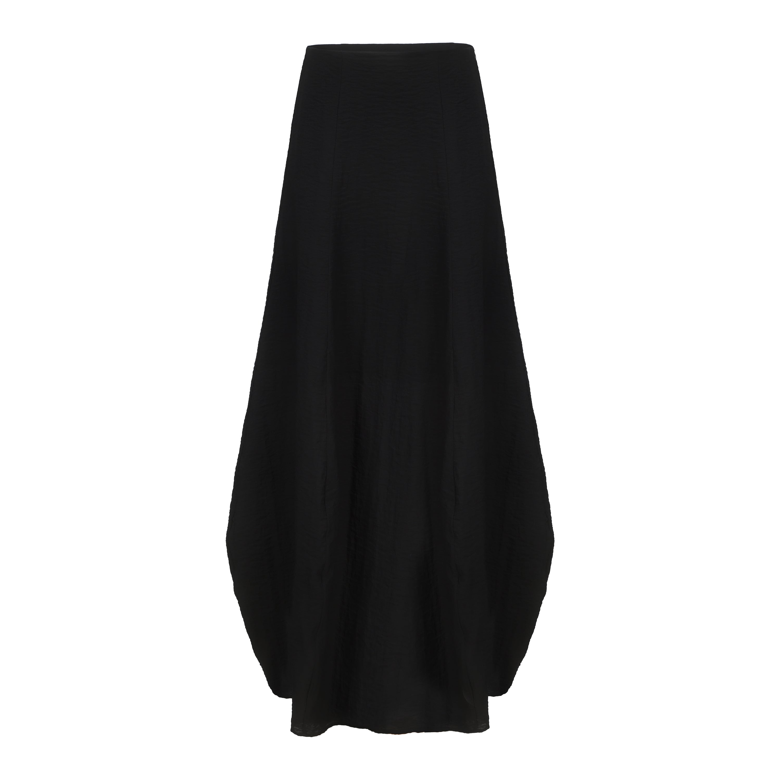 PREAW24 - BLACK COCOON SKIRT