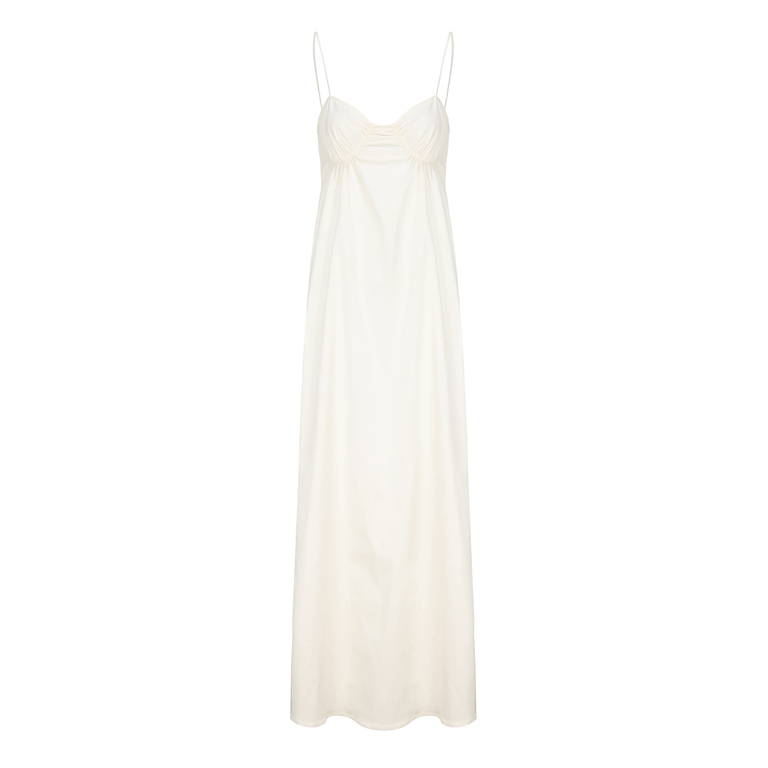 PREAW24 - CERAMIC WHITE SHELL DRESS