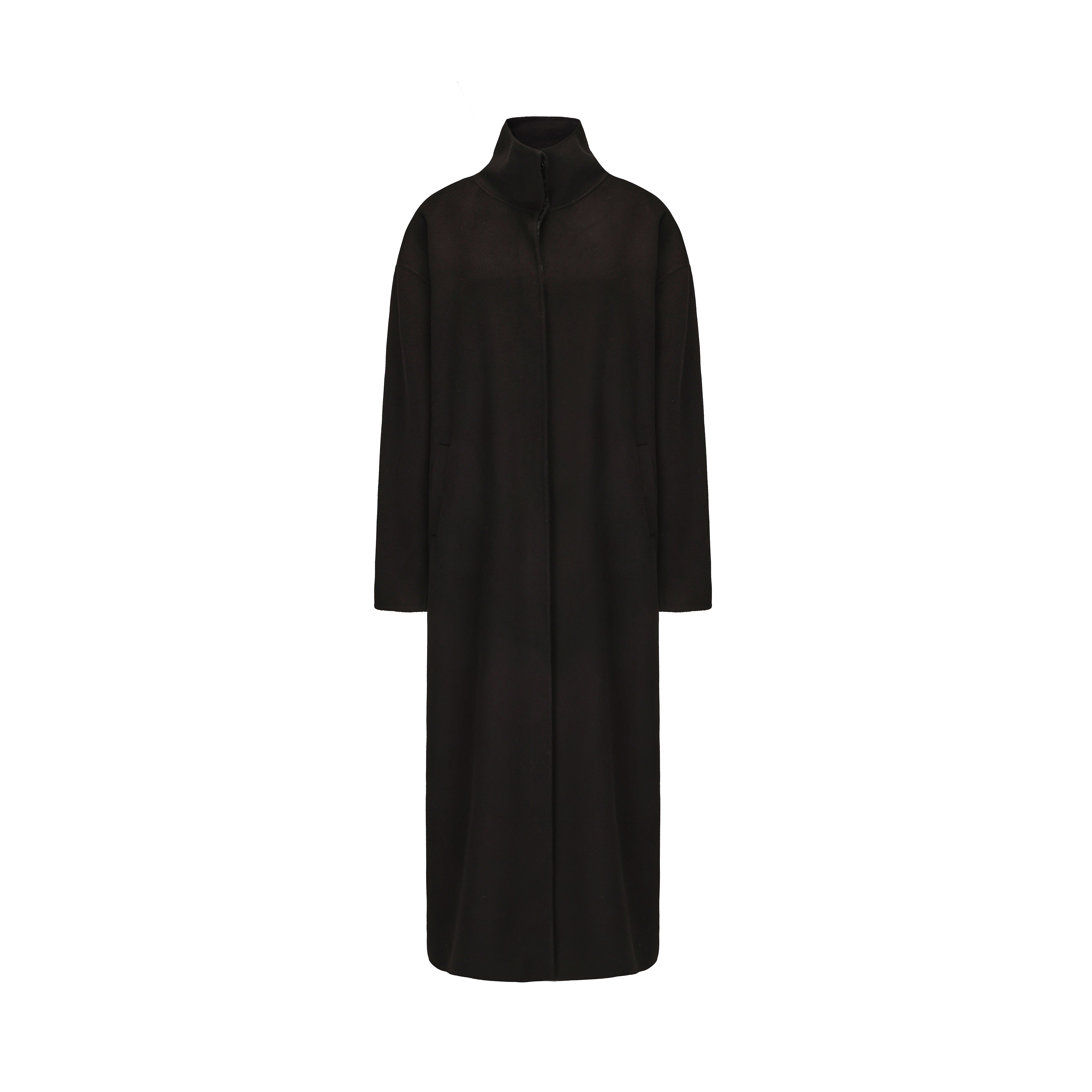AW25 - JET BLACK PENRHYN COAT