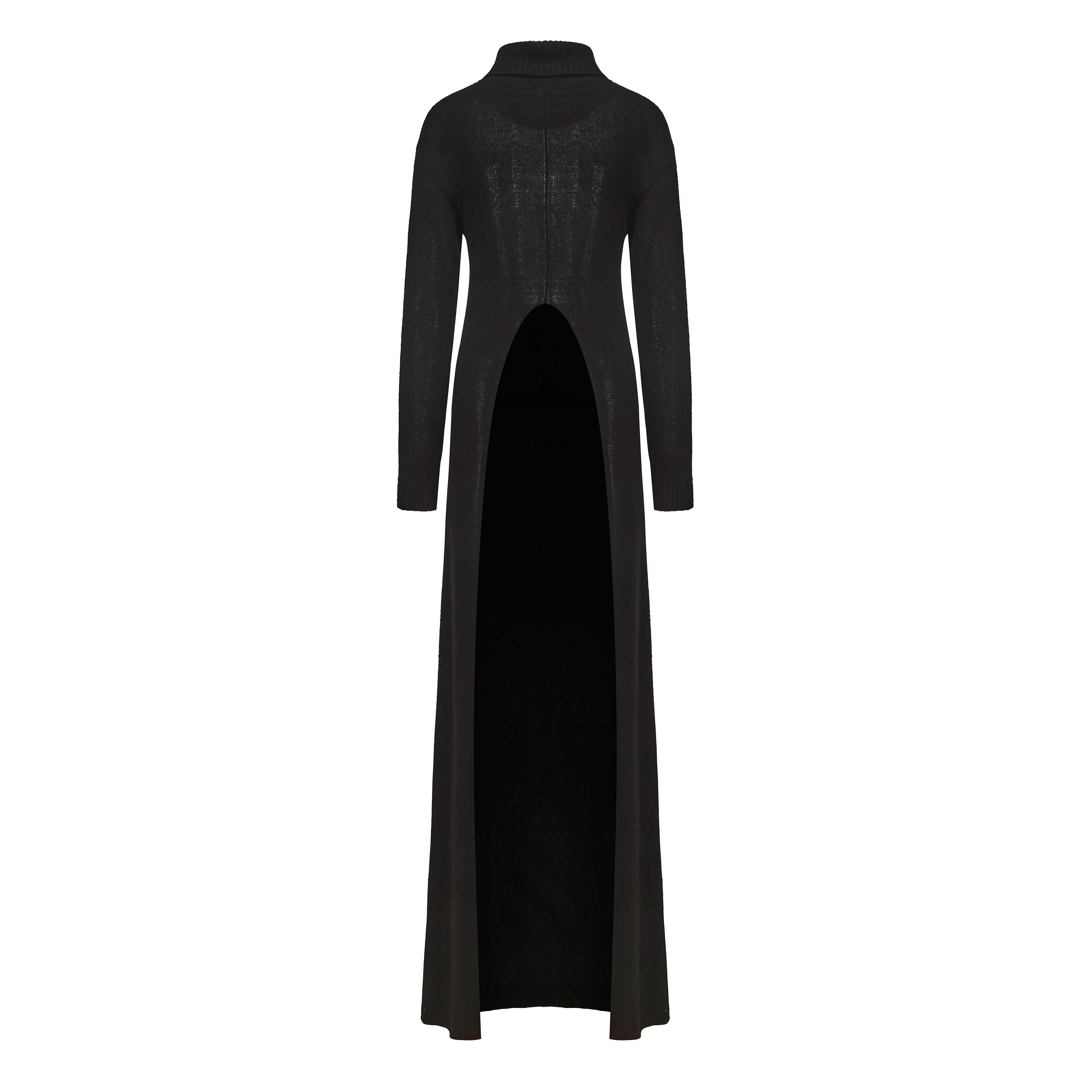 AW24 - BLACK KNIT TERAINA DRESS