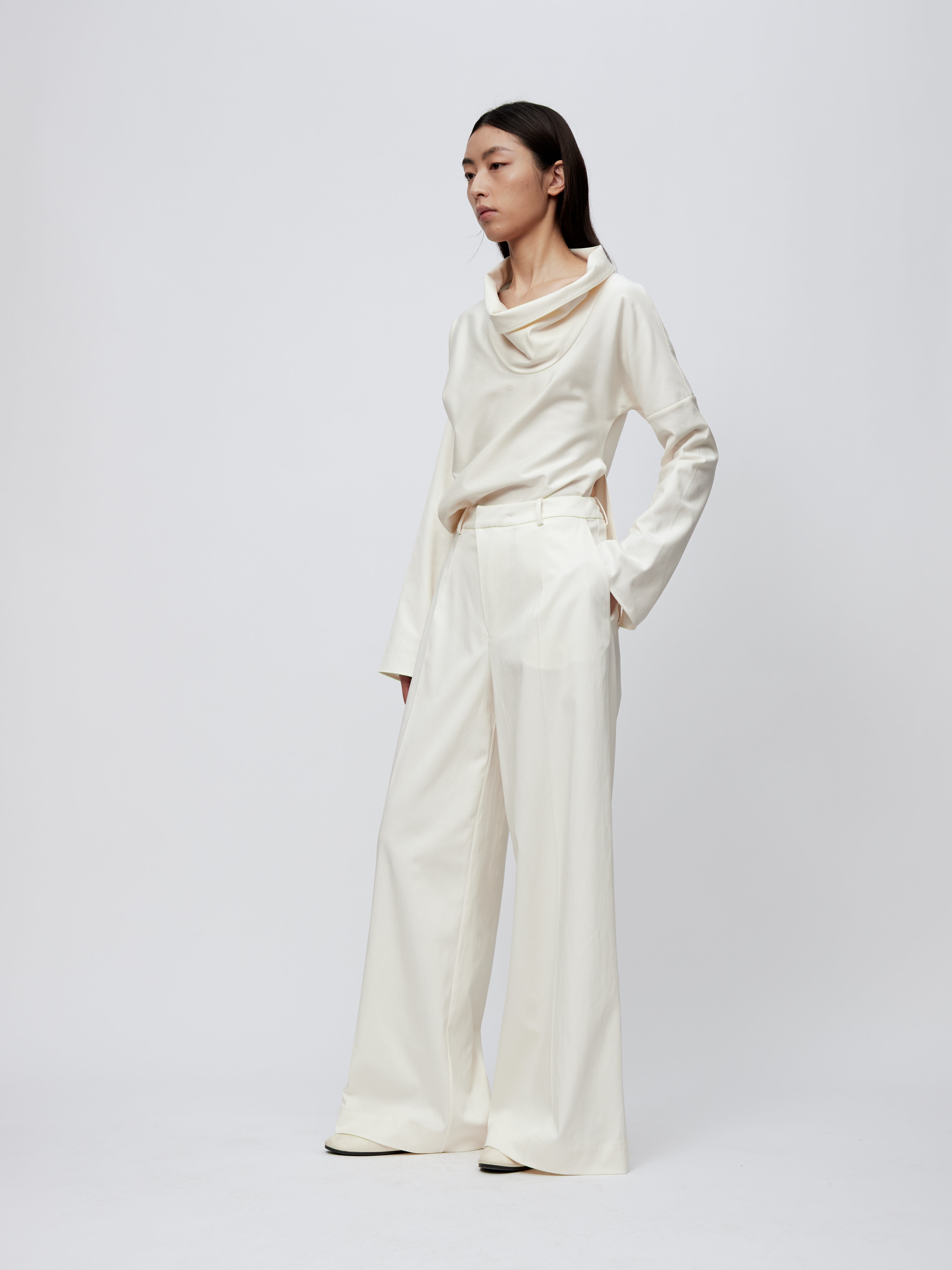 PREAW24 - CERAMIC WHITE SAWU PANTS