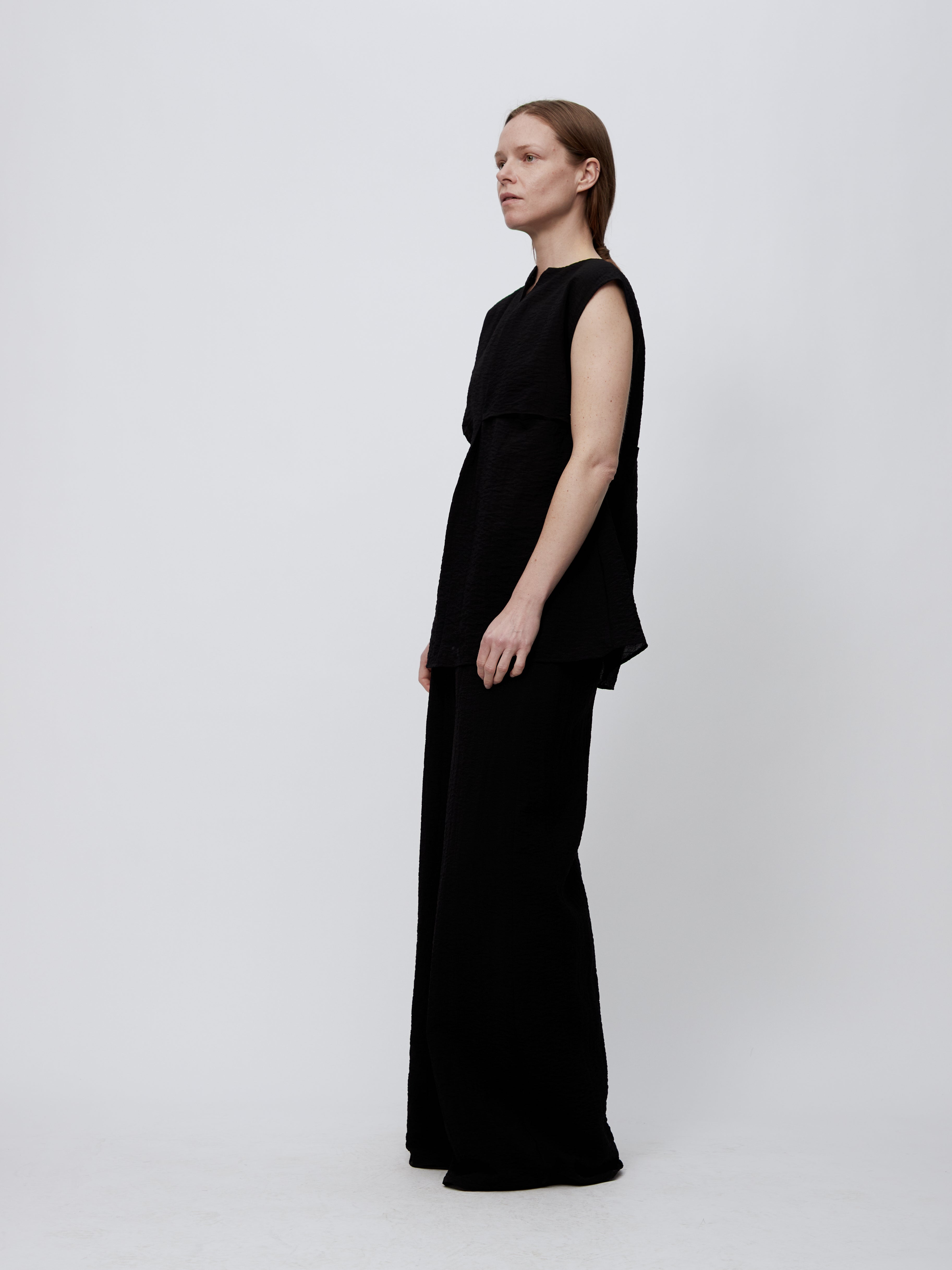 PREAW24 - BLACK LOUNGE TROUSERS