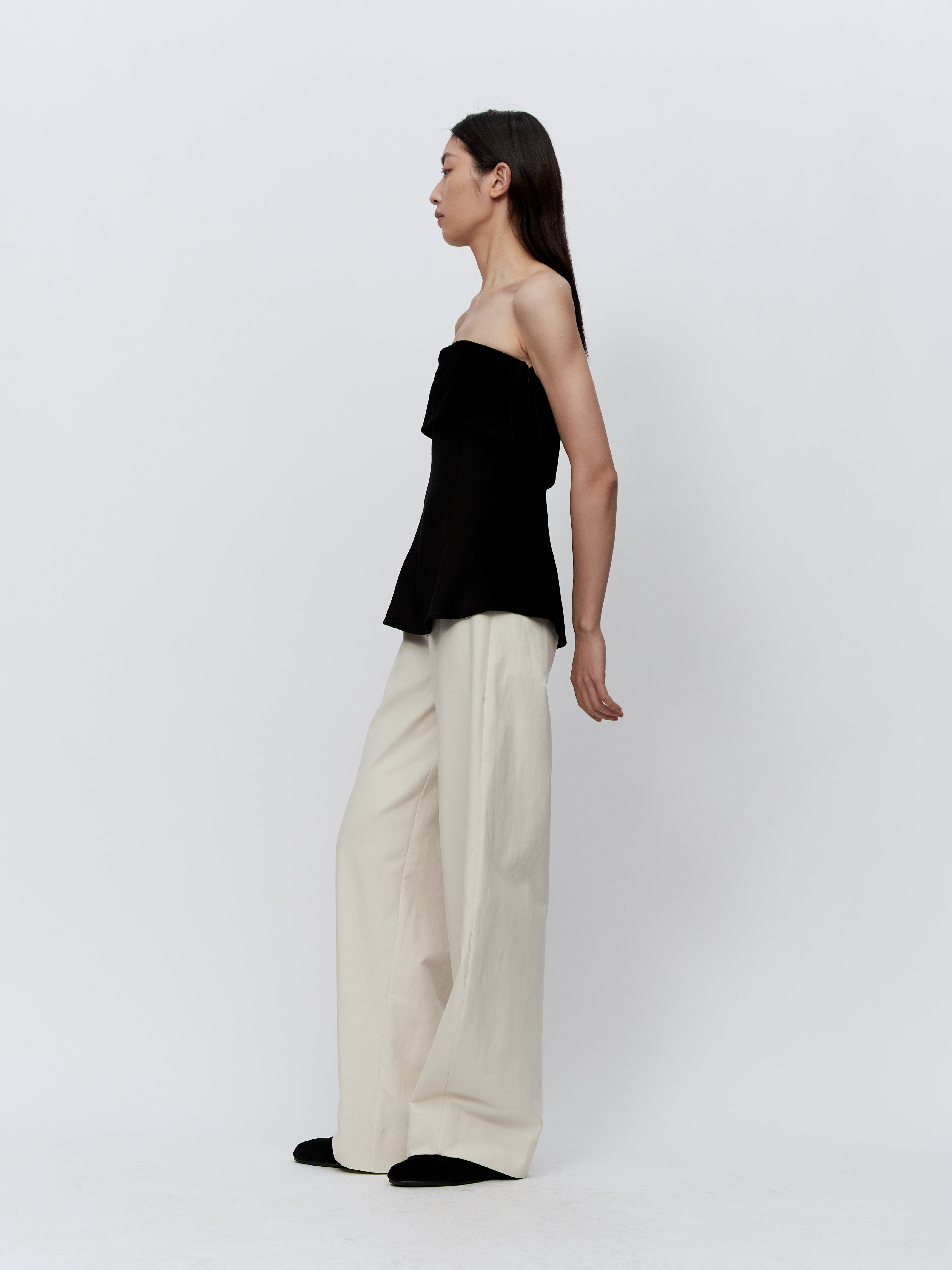 PREAW24 - IVORY COCOON PANTS