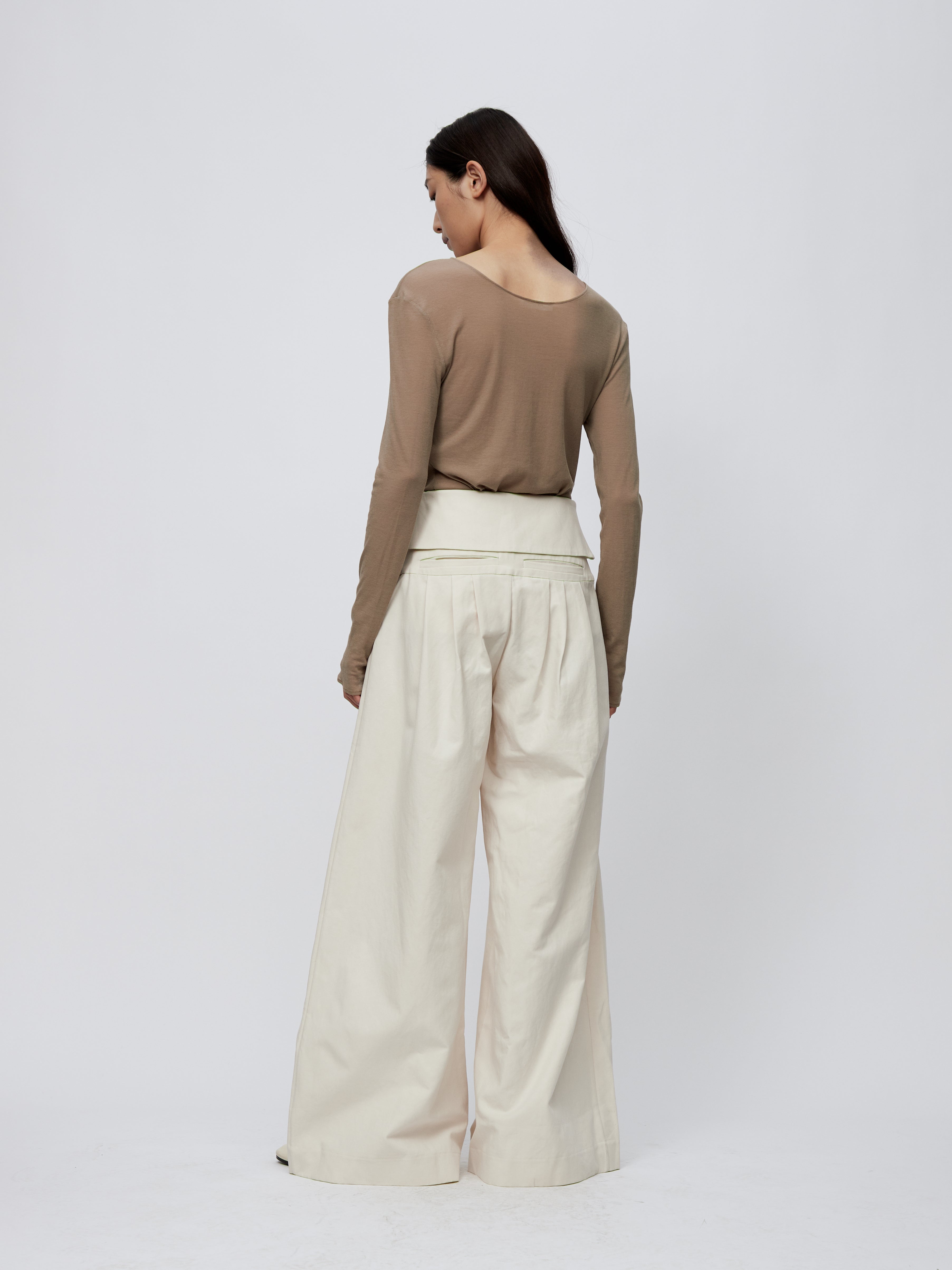 PREAW24 - IVORY ANDROS TROUSERS