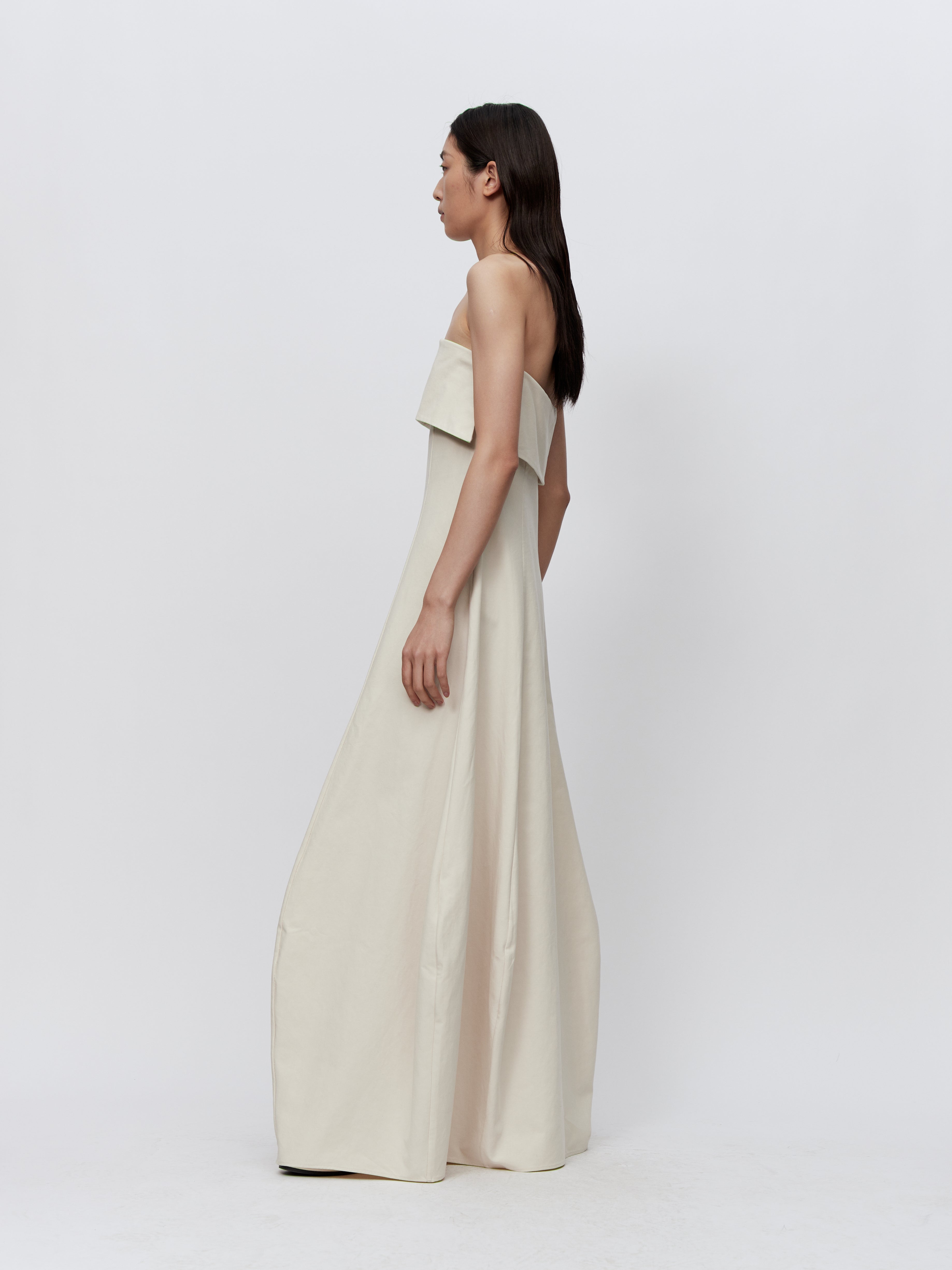 PREAW24 - IVORY HALKI DRESS