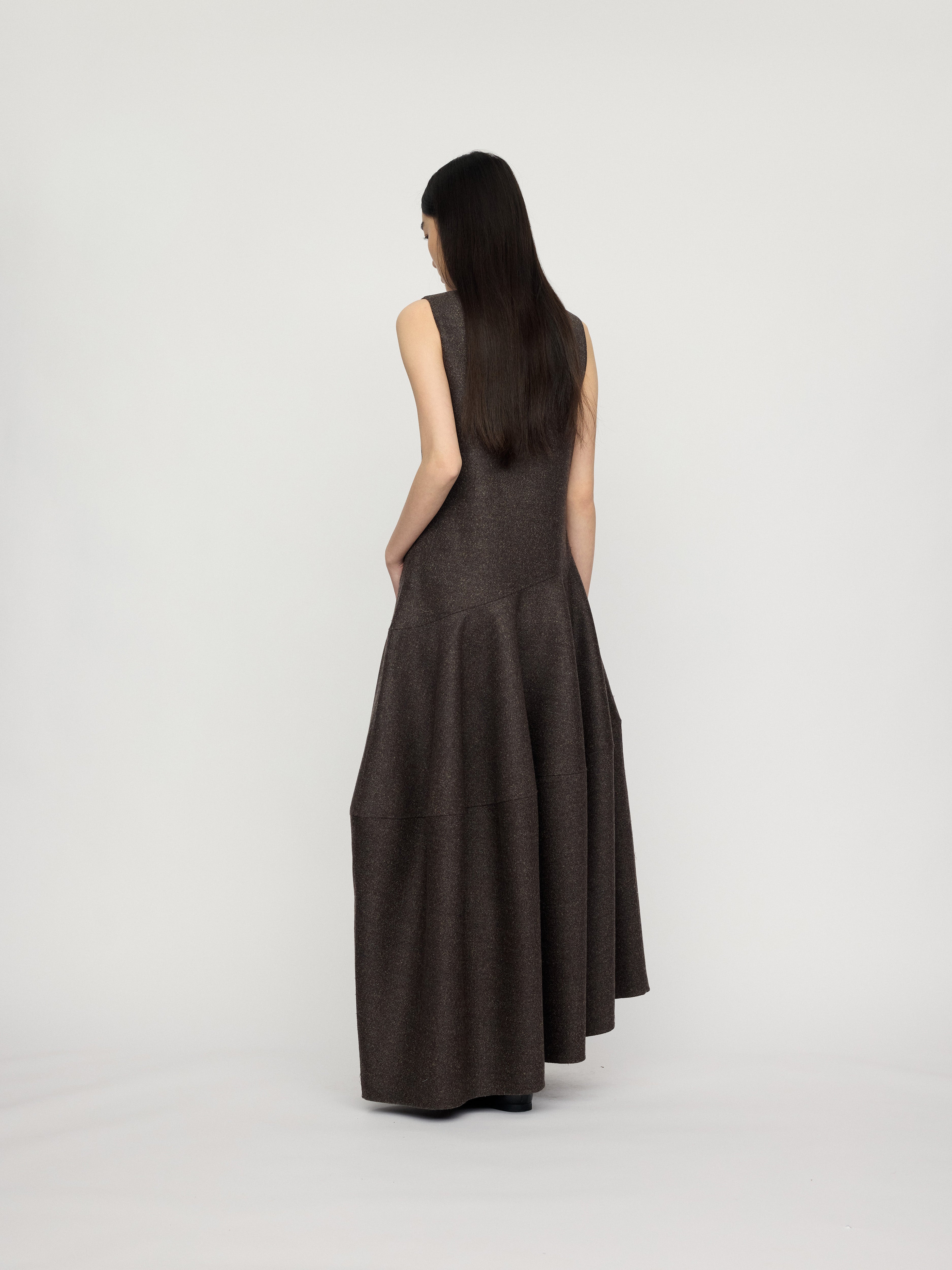 PREAW26 - BASALT MIREL DRESS