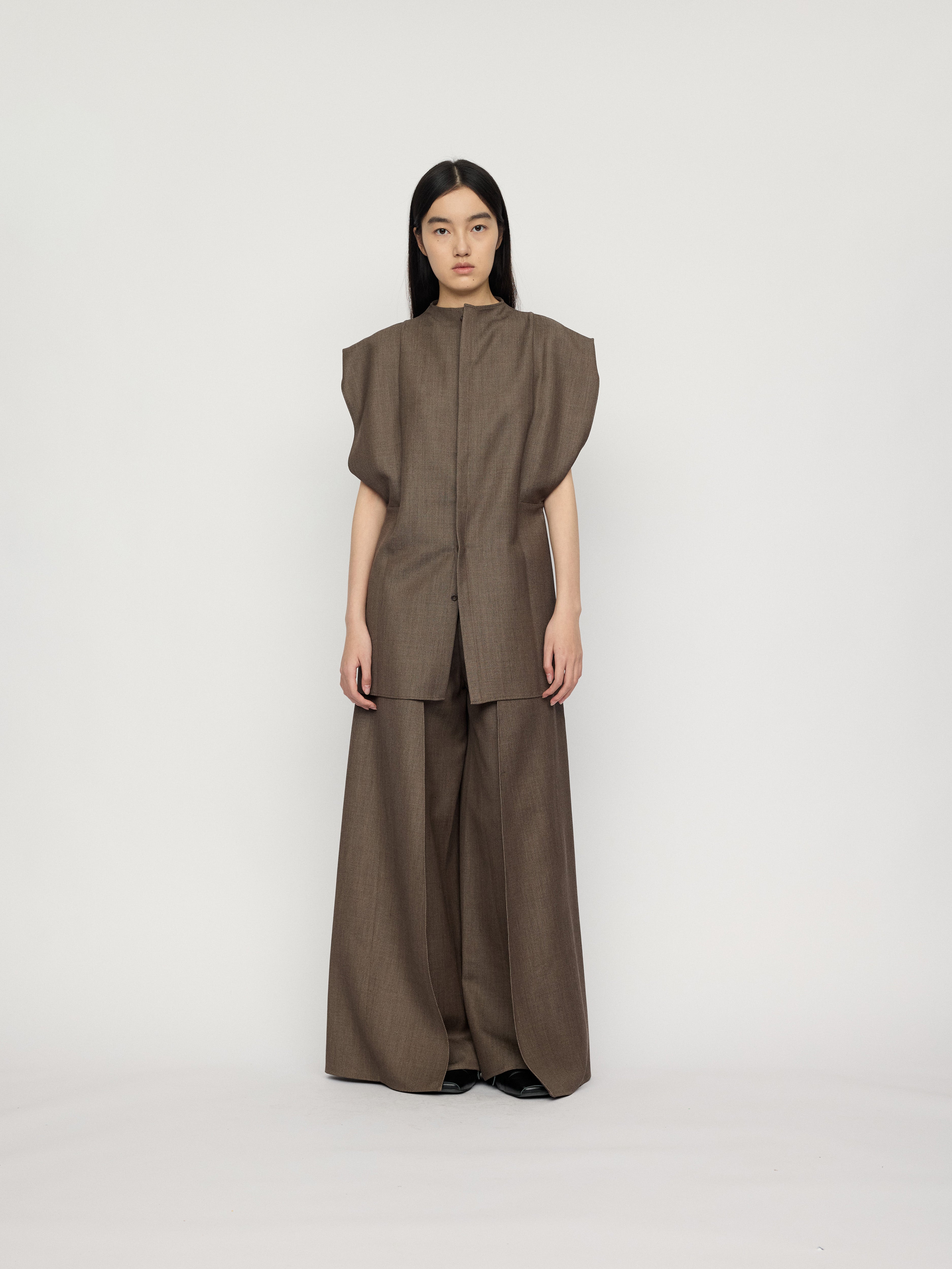 PREAW26 - ASH LIMESTONE ISKAR SHORT SLEEVE SHIRT