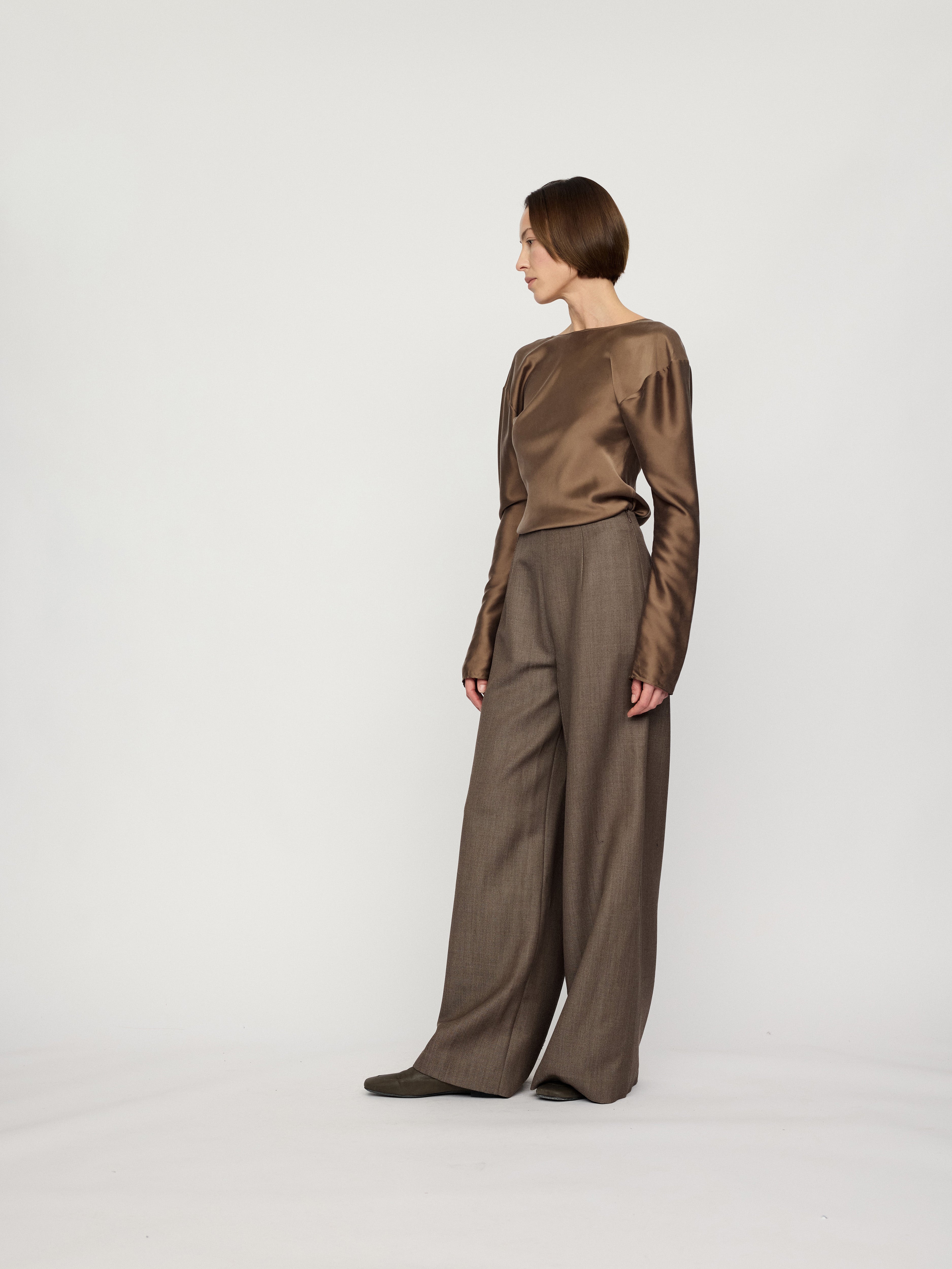 PREAW26 - ASH LIMESTONE KALN PANTS