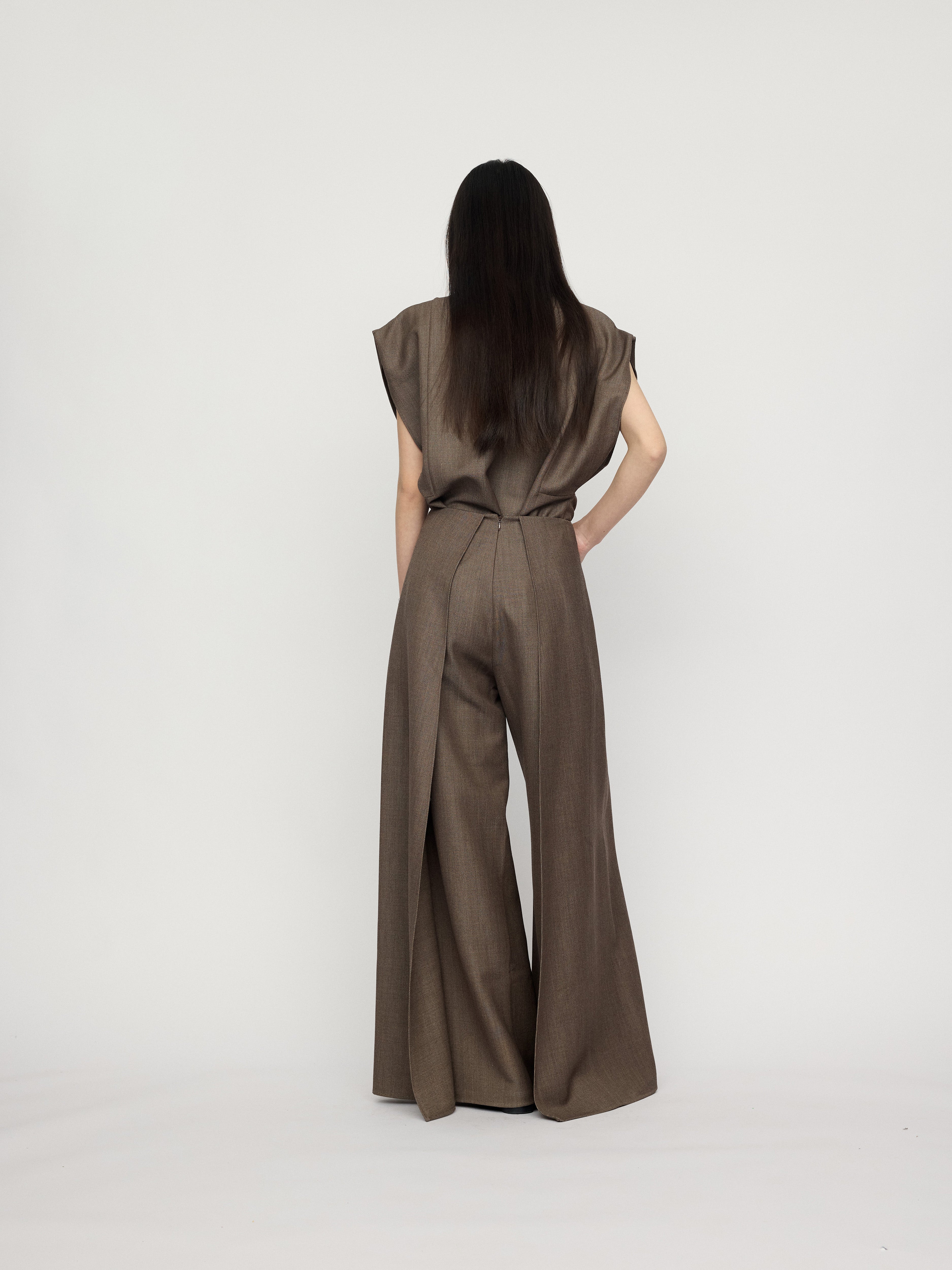 PREAW26 - ASH LIMESTONE MOREA PANTS