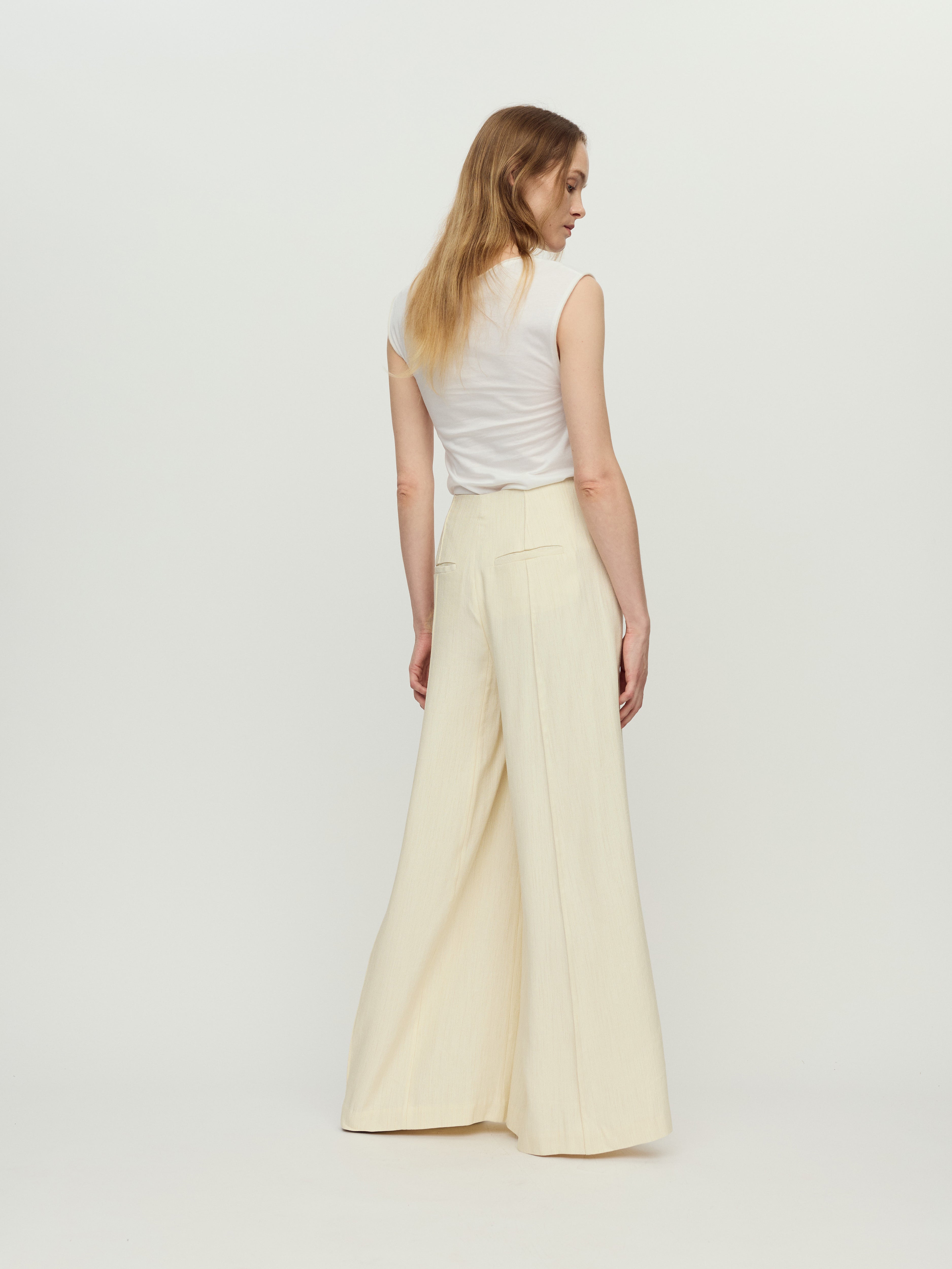 PRESS26 - LIME STONE SOLVA TROUSERS