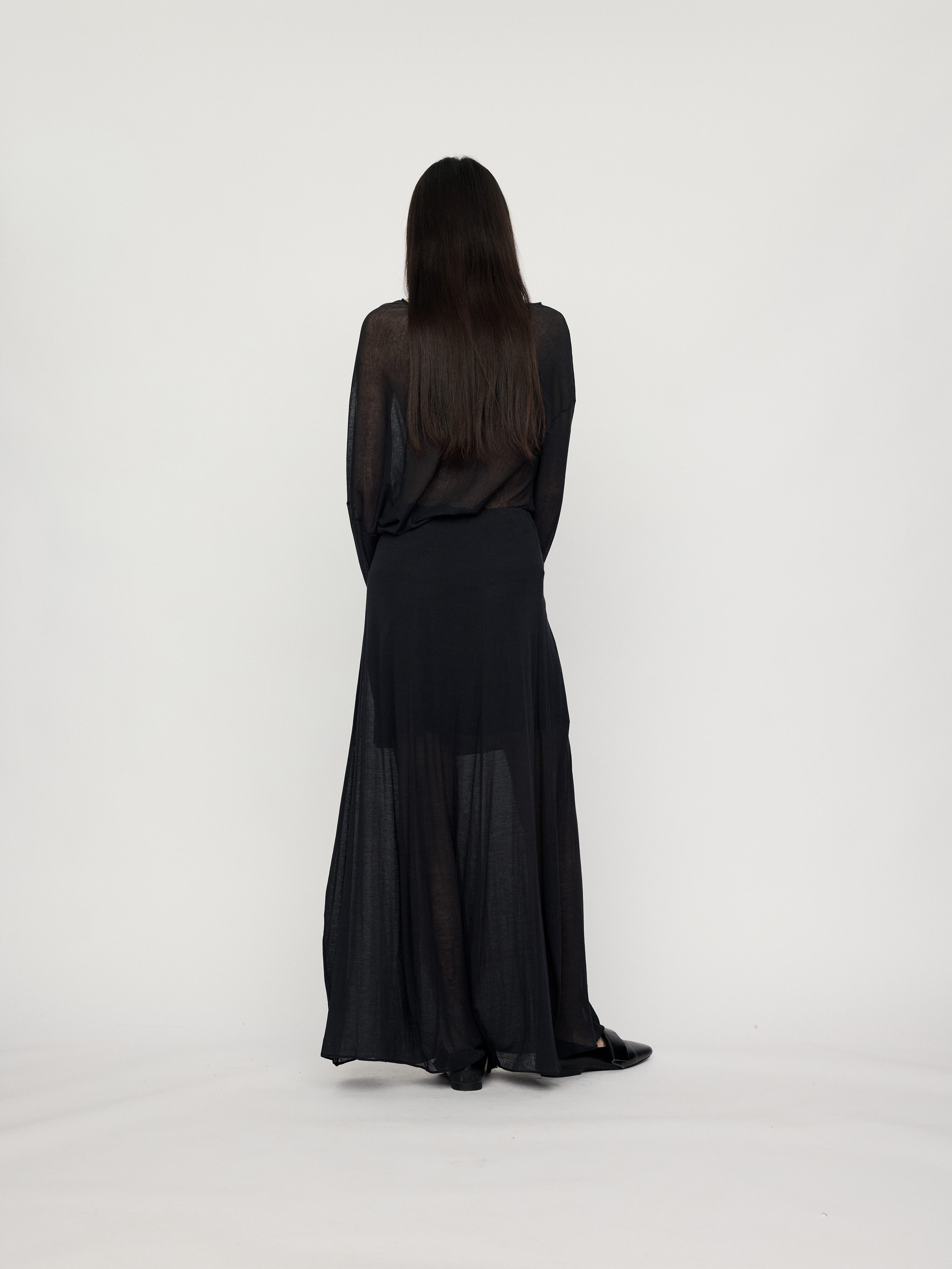 PREAW26 - QUARTZ COCOON SKIRT