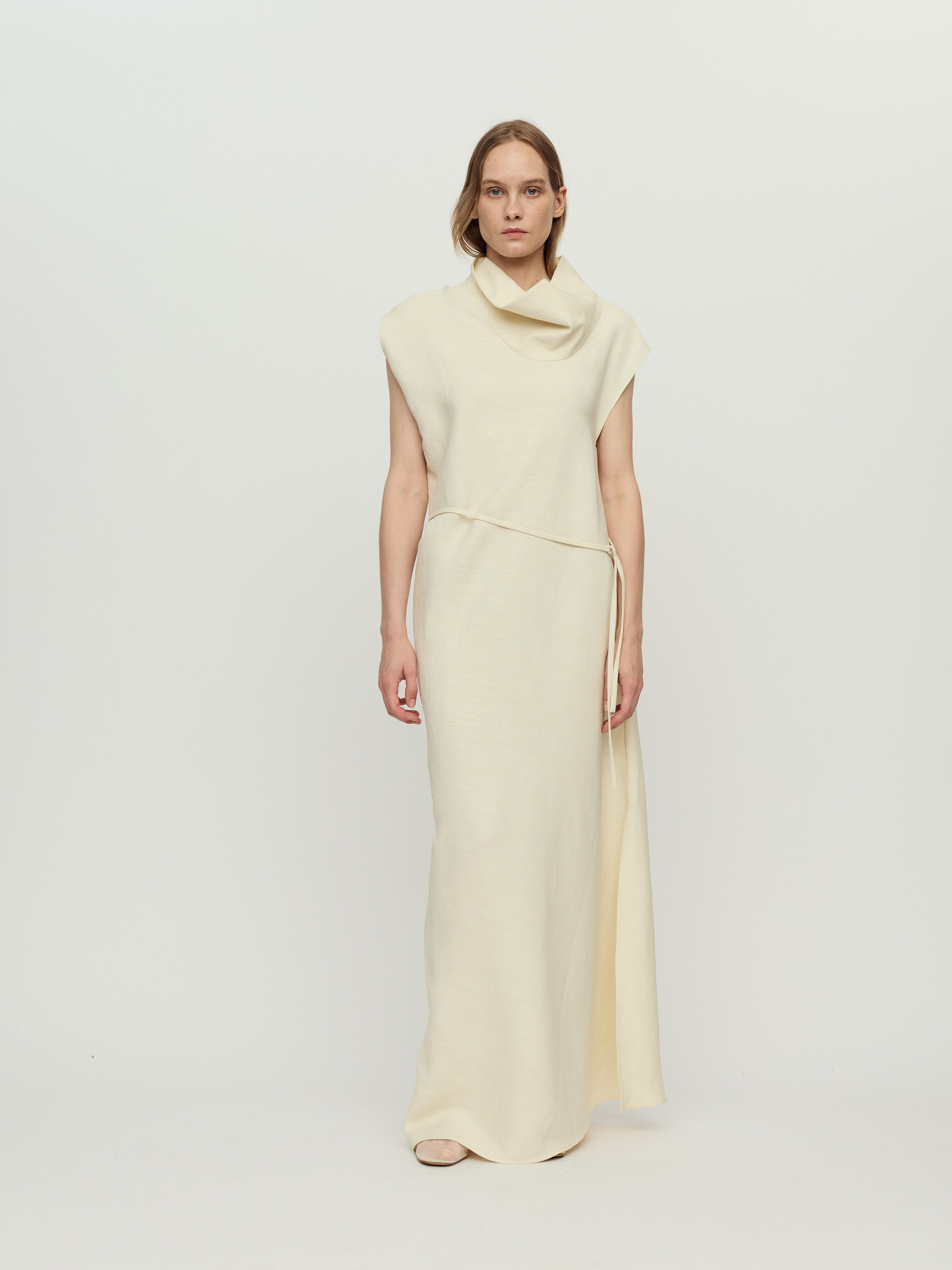 PRESS26 - LIME STONE CIELO DRESS