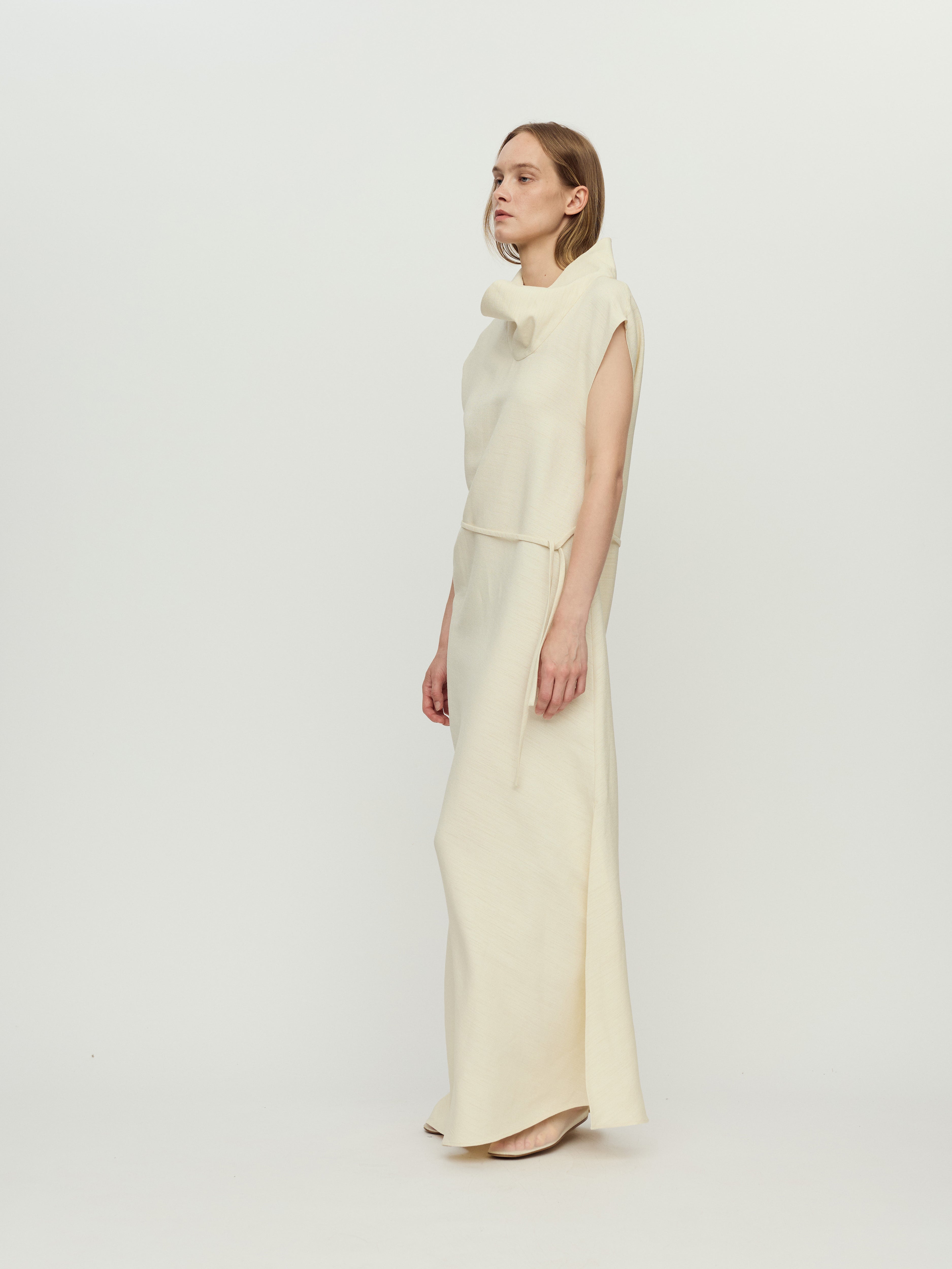 PRESS26 - LIME STONE CIELO DRESS