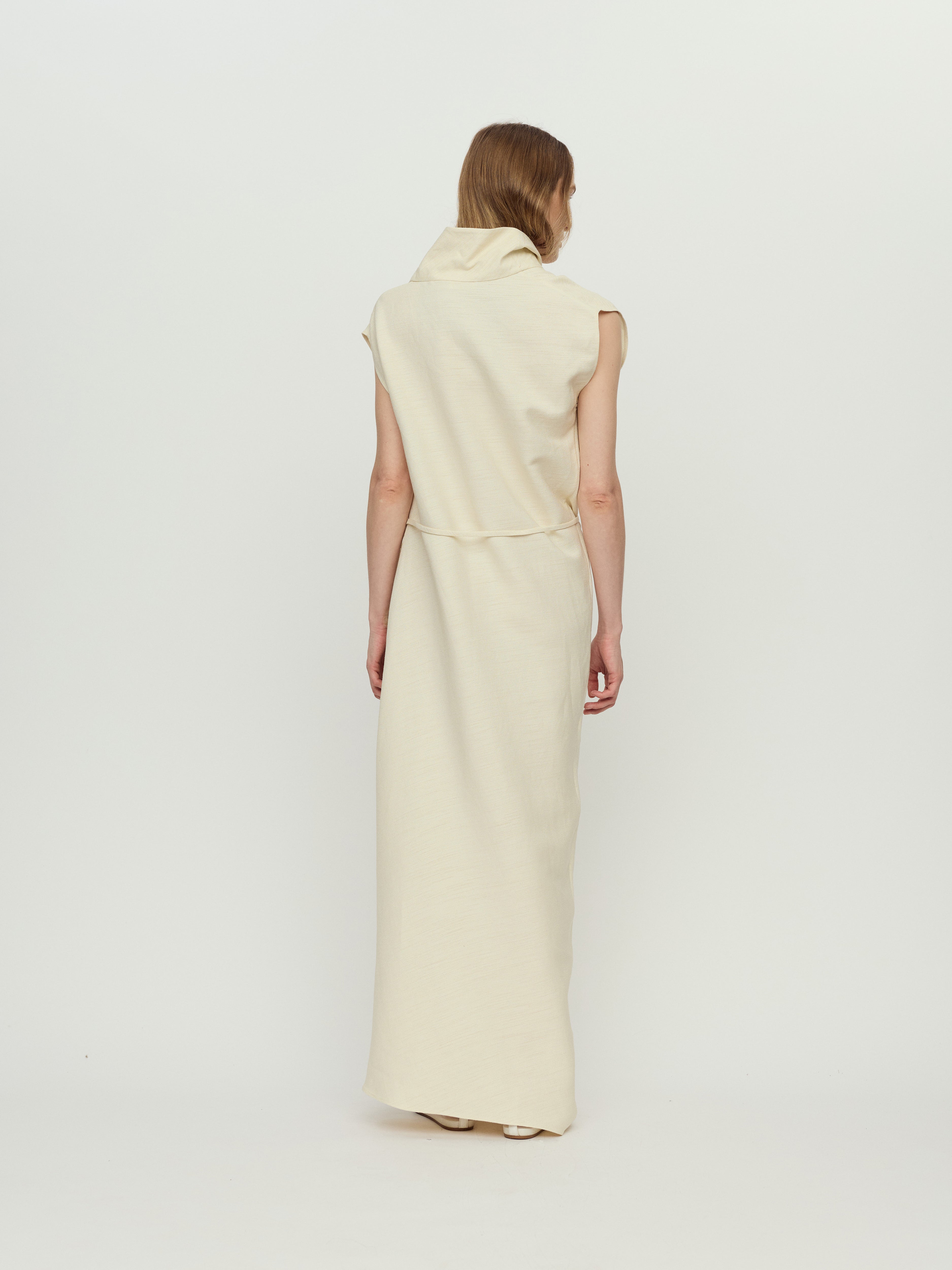 PRESS26 - LIME STONE CIELO DRESS