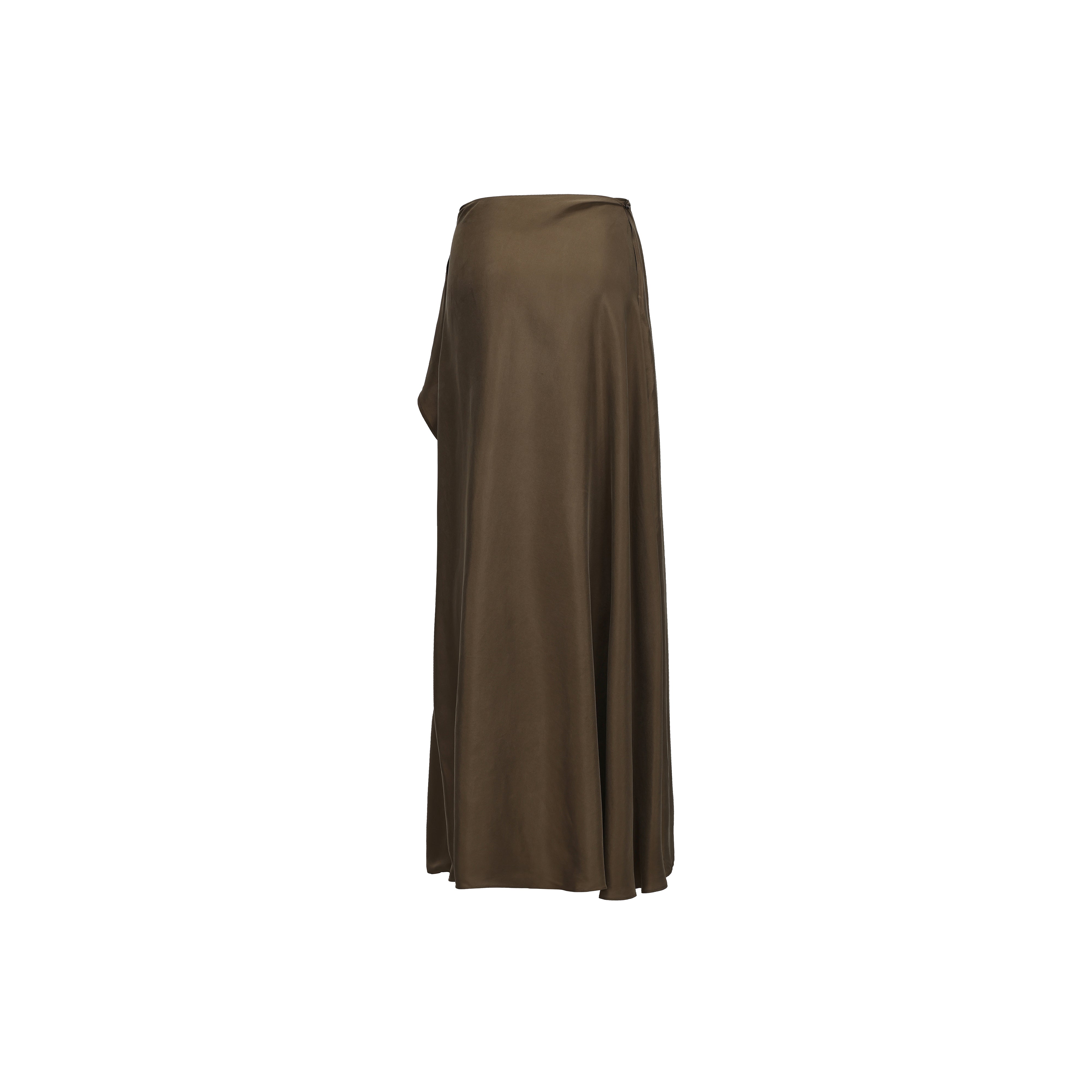 PRESS26 - OLIVE TULA WRAP SKIRT