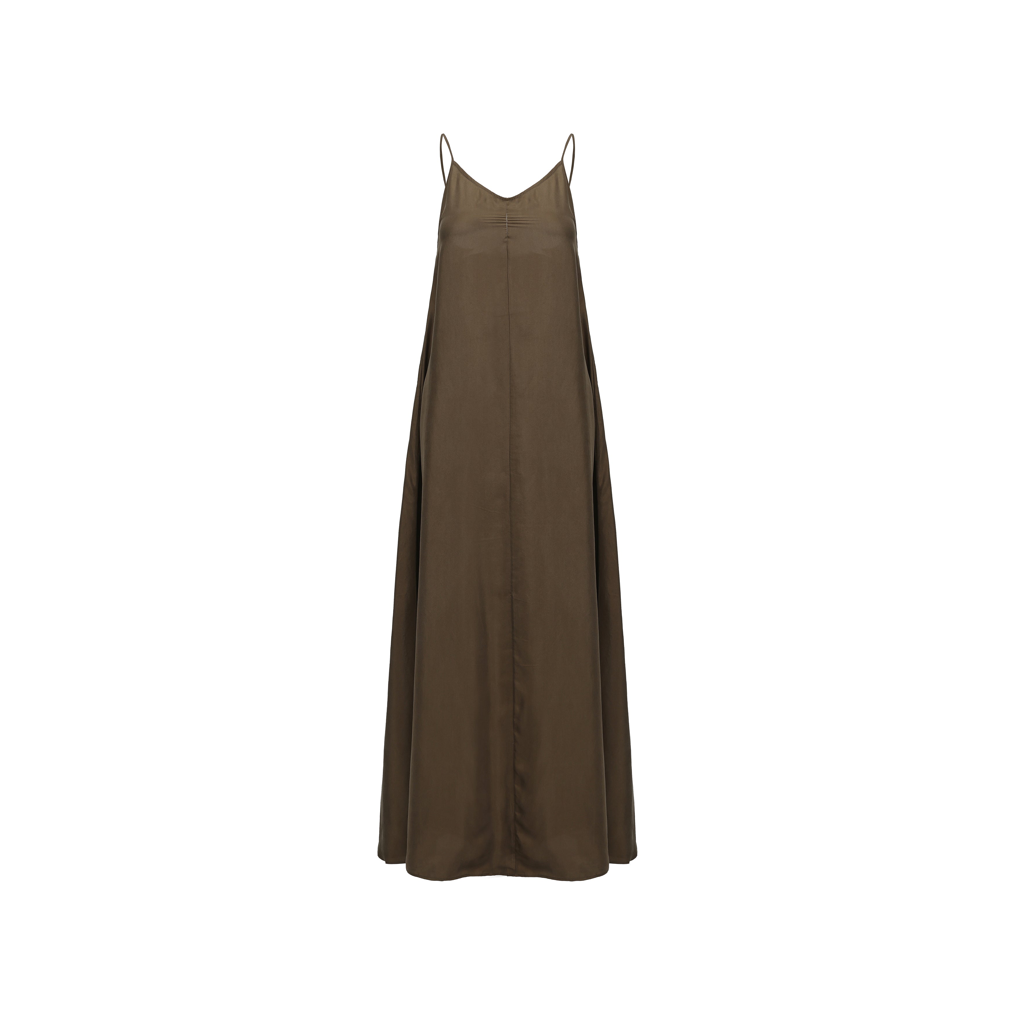 PRESS26 - OLIVE EVIA SLIP DRESS
