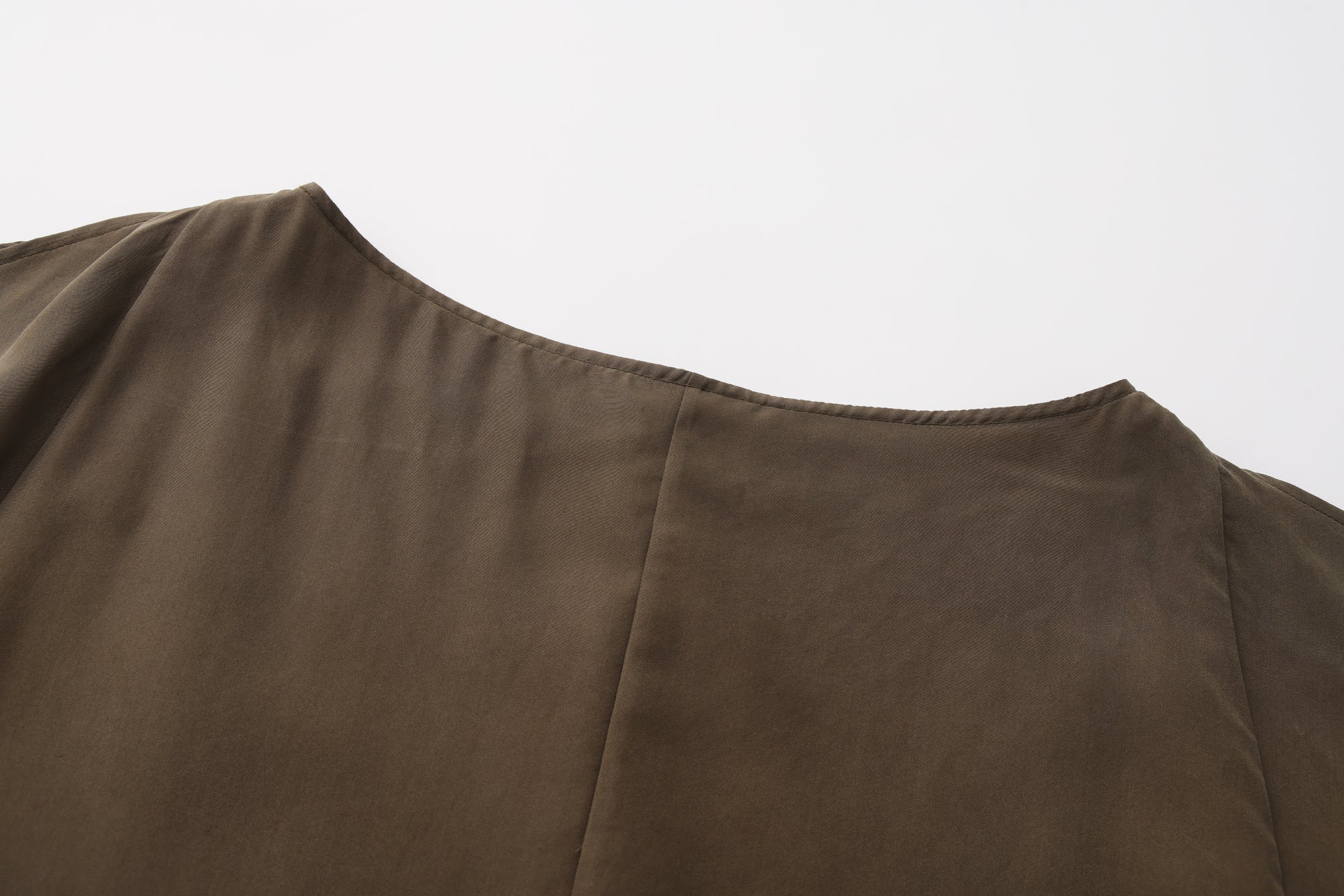 PRESS26 - OLIVE SORA DRESS